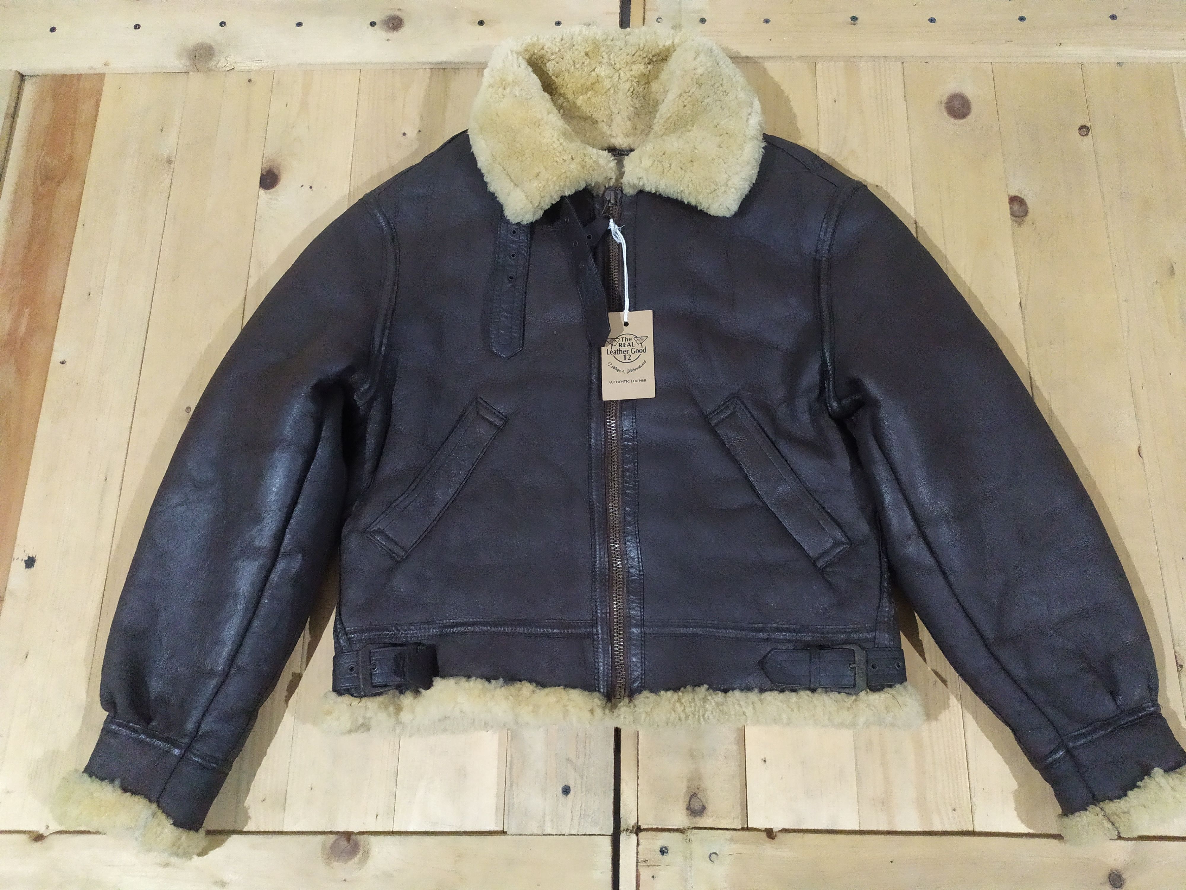 AVIREX NYC LIMITED LEATHER TYPE B3 U.S.A.A.F FLIGHT JACKET