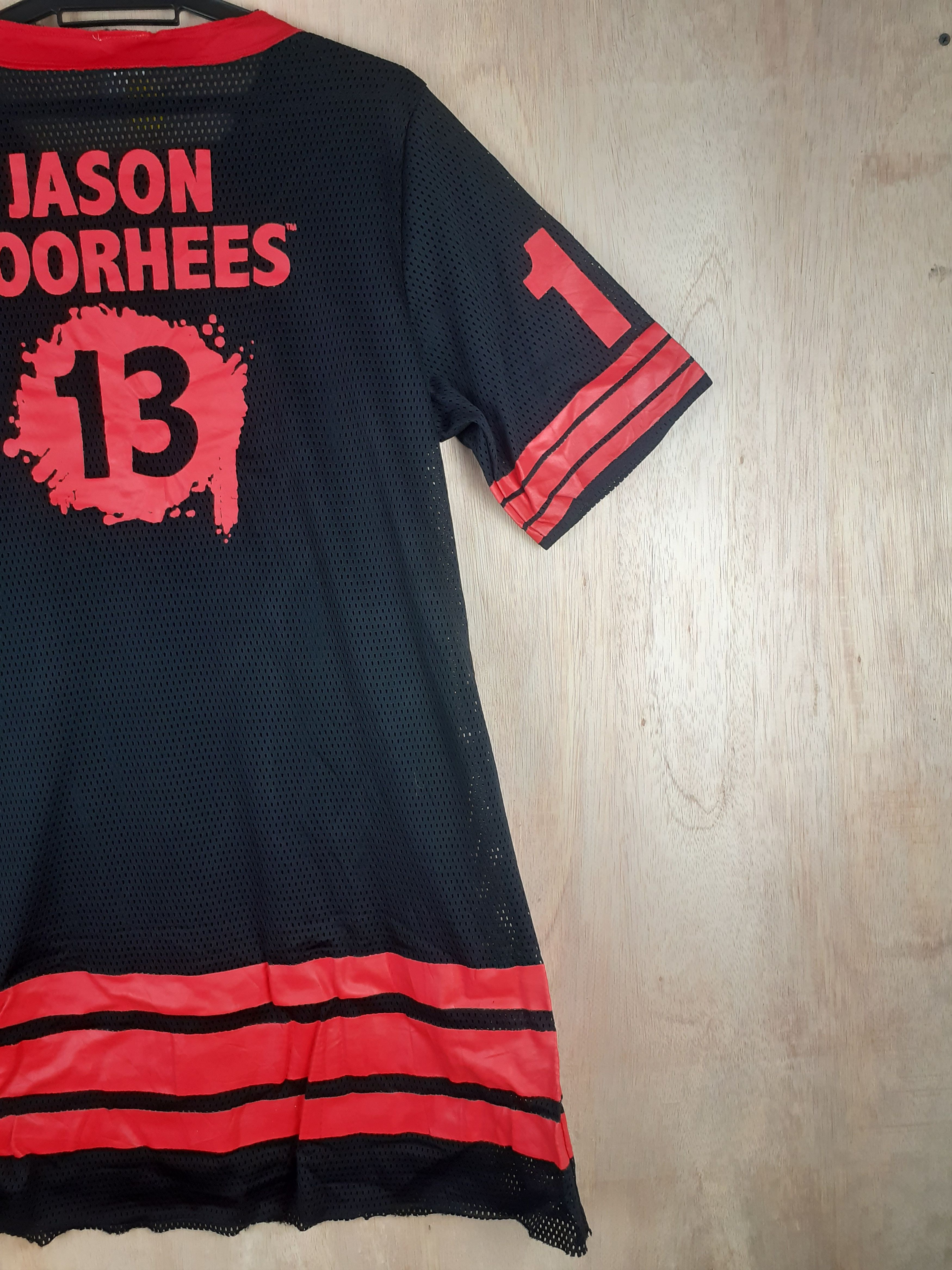 Expert Horror × Japanese Brand Jasson Voorhess Friday the 13th horror black jersey #2890 Size L / US 10 / IT 46 - 11 Thumbnail
