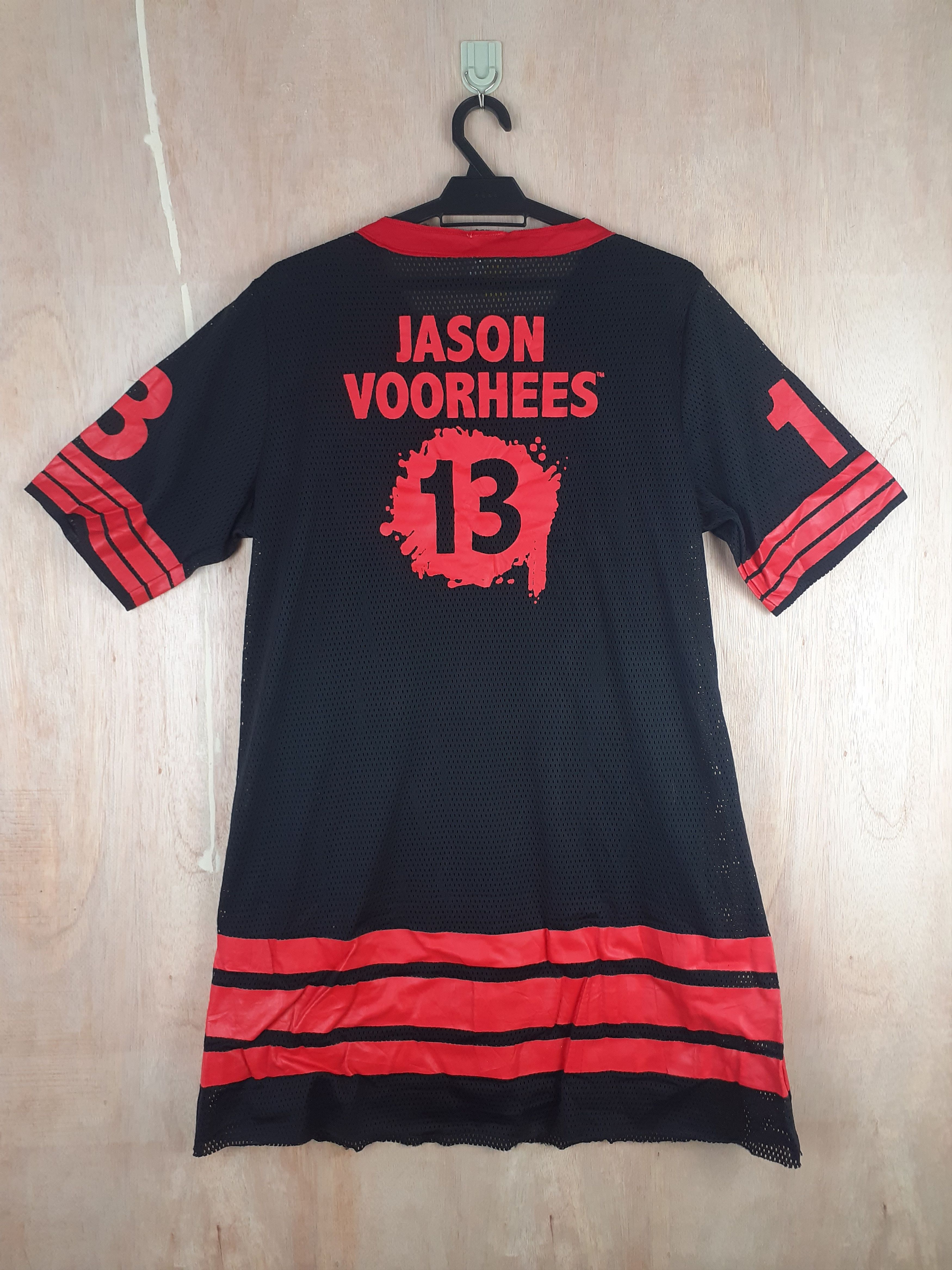 Expert Horror × Japanese Brand Jasson Voorhess Friday the 13th horror black jersey #2890 Size L / US 10 / IT 46 - 8 Thumbnail