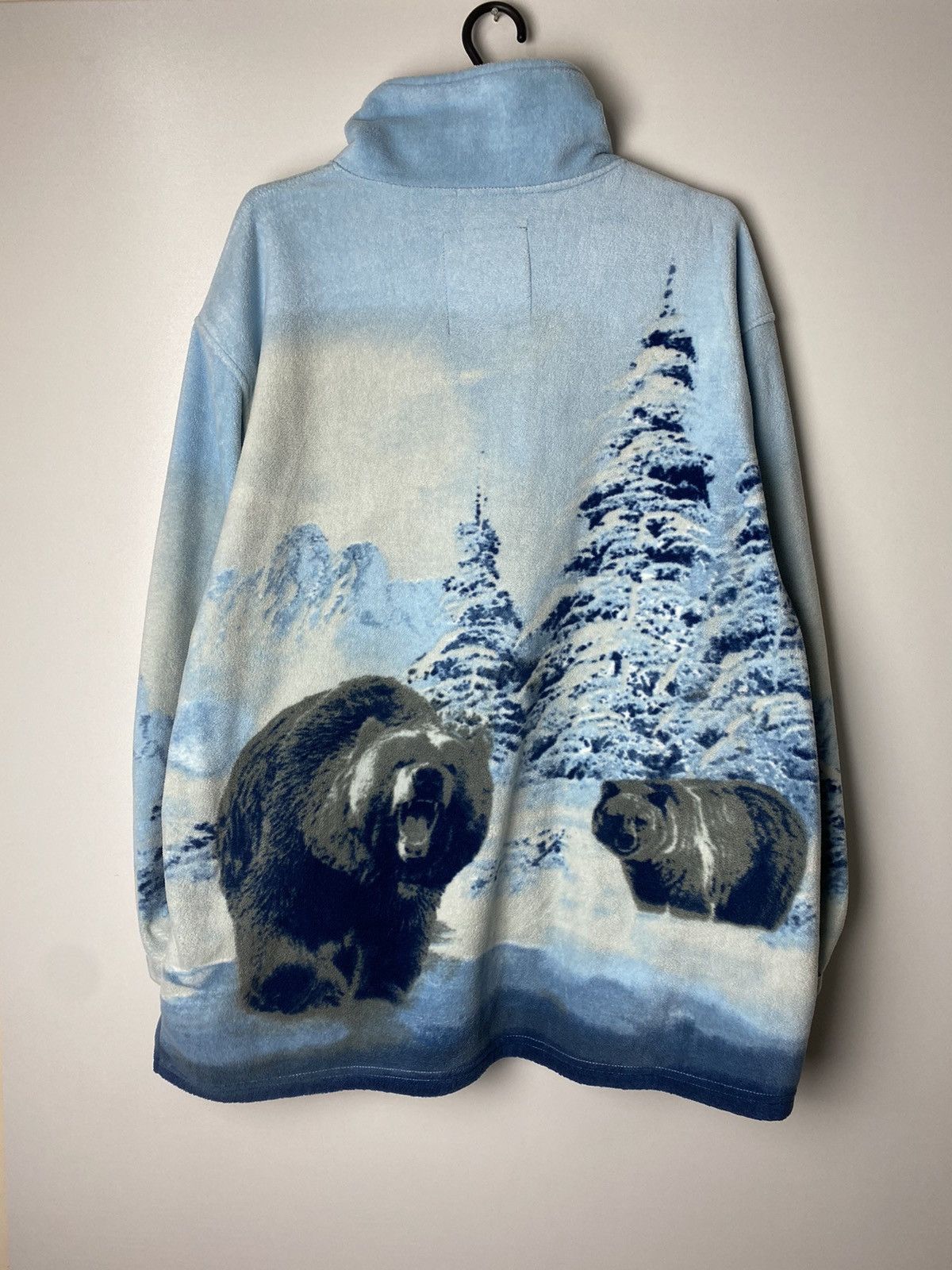 Vintage Bear crazy fleece sweatshirt size XXL Size US XXL / EU 58 / 5 - 2 Thumbnail