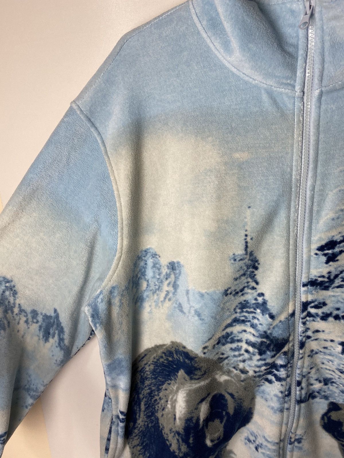 Vintage Bear crazy fleece sweatshirt size XXL Size US XXL / EU 58 / 5 - 4 Thumbnail