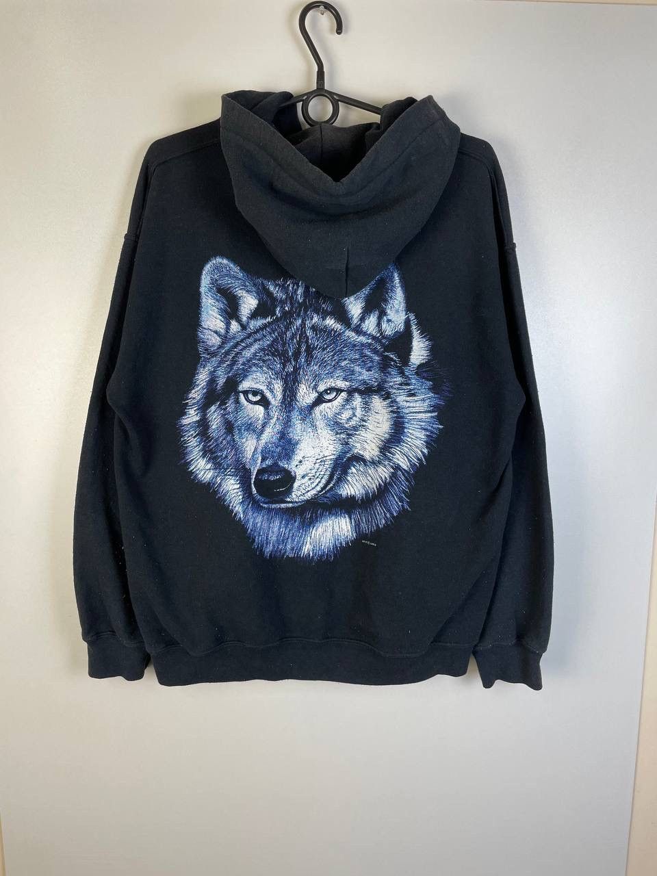 Vintage Wolf vintage hoodie size S Size US M / EU 48-50 / 2 - 6 Thumbnail