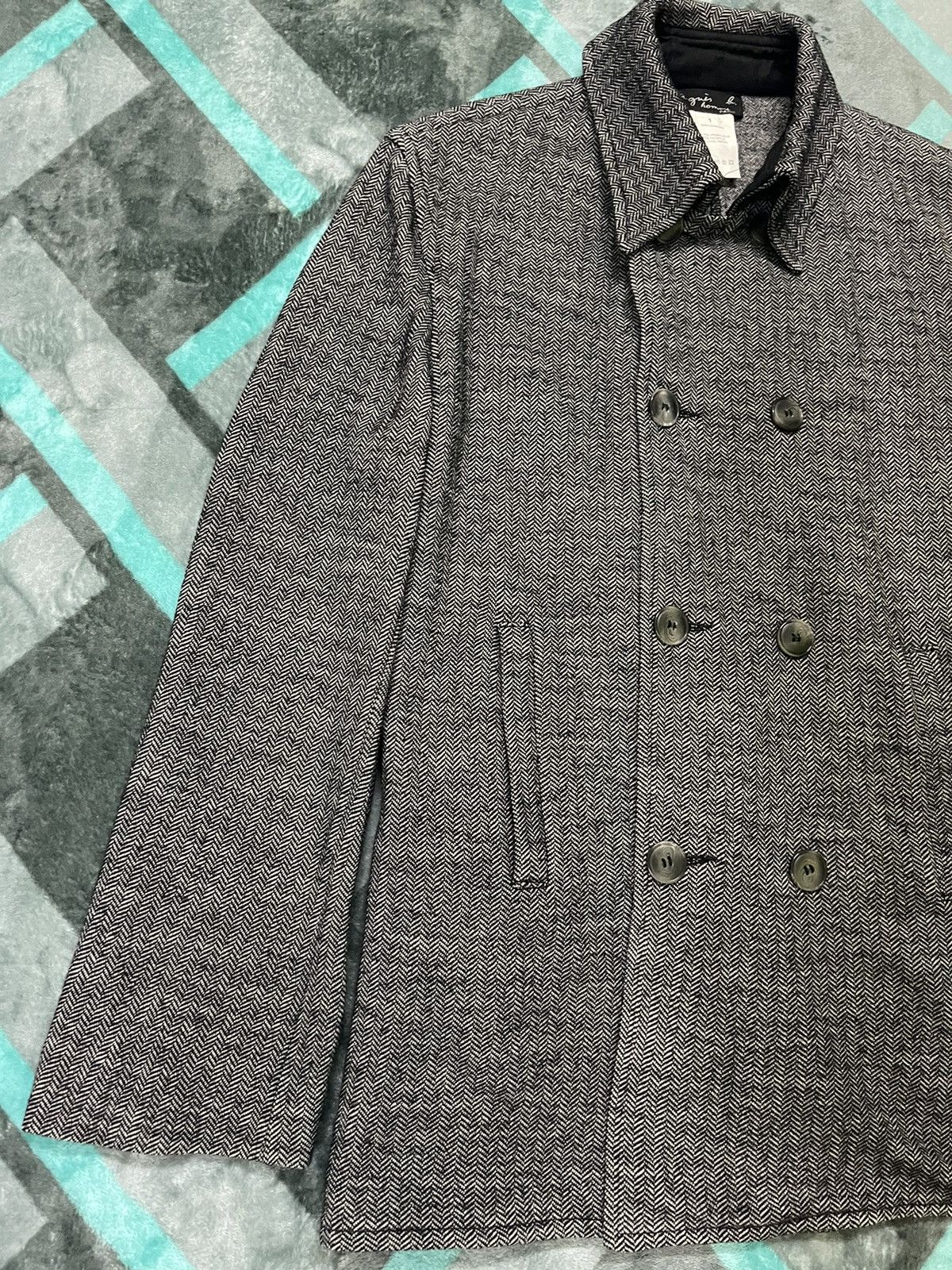 agnes b. VINTAGE AGNES.B HOMME PARIS SOFT COAT Size US S / EU 44-46 / 1 - 4 Thumbnail