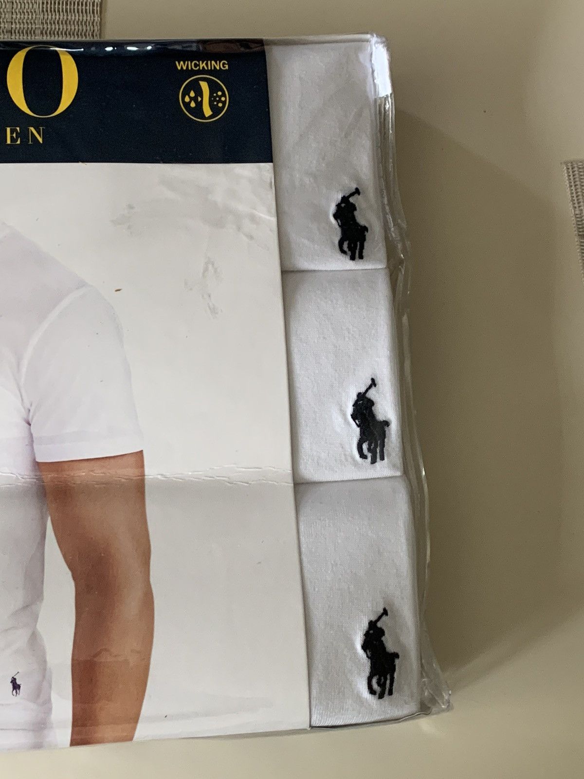Designer × Polo Ralph Lauren × Ralph Lauren *RARE* New Polo Ralph Lauren 3-Pack Cotton T-Shirts Small Size US S / EU 44-46 / 1 - 2 Thumbnail