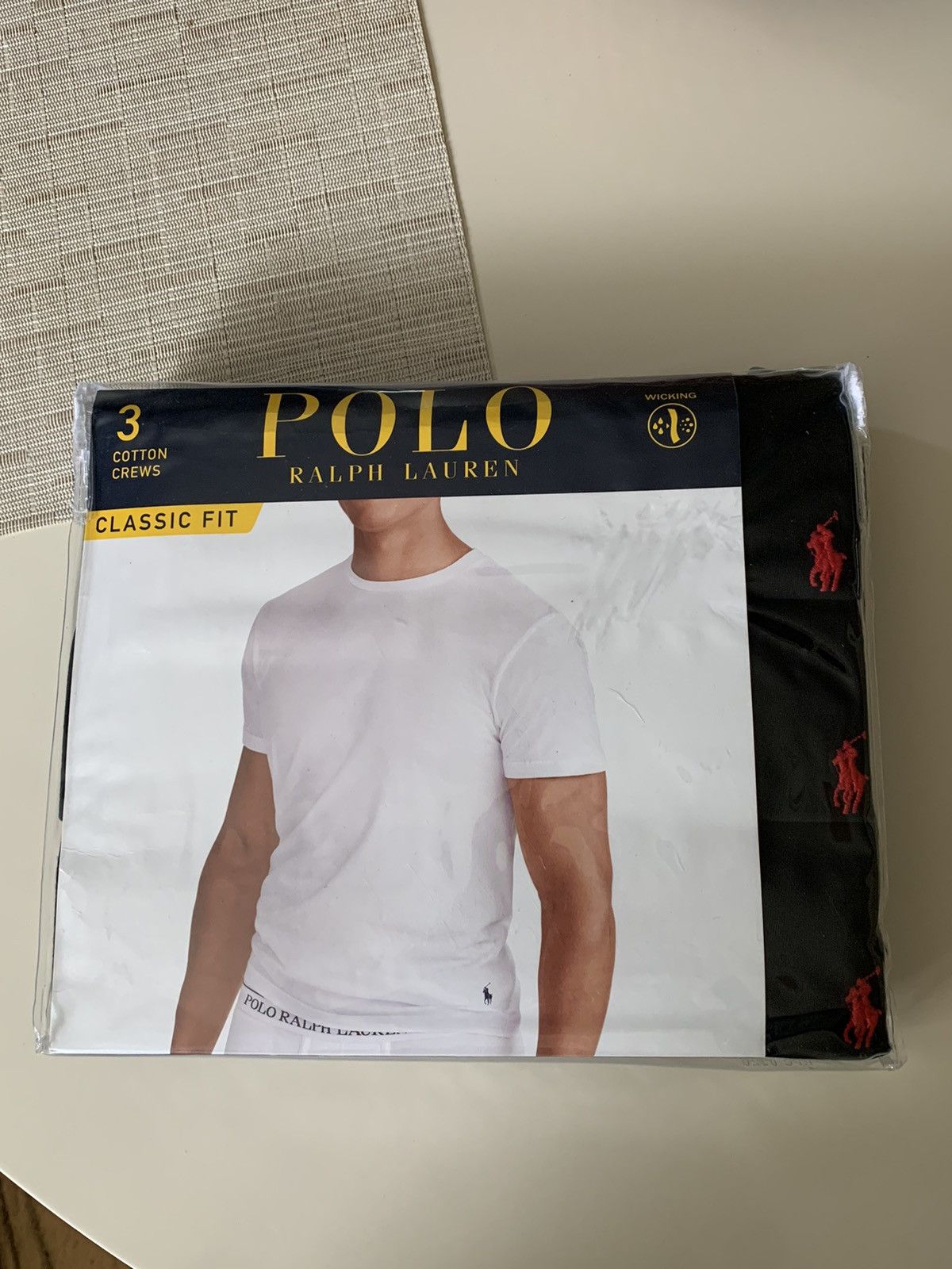 Designer × Polo Ralph Lauren × Ralph Lauren *RARE* New Polo Ralph Lauren 3-Pack Cotton T-Shirts Small Size US S / EU 44-46 / 1 - 1 Thumbnail
