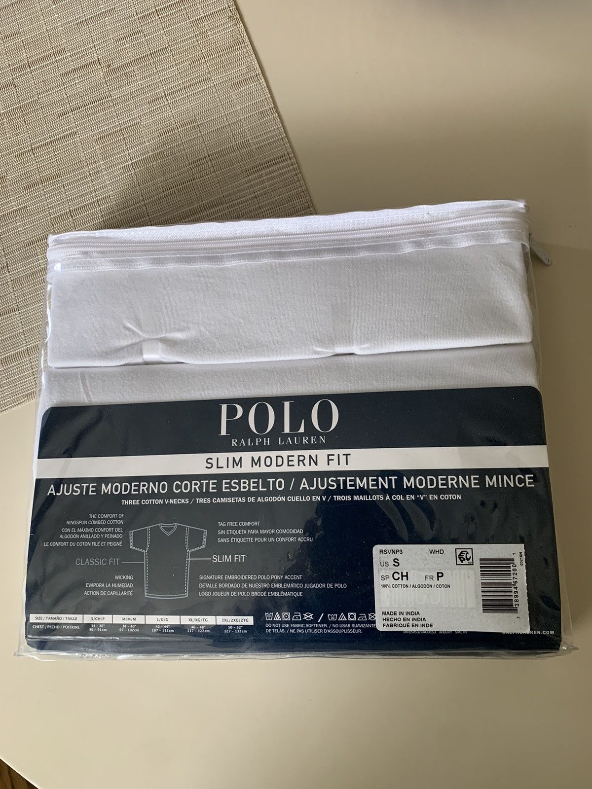 Polo Ralph Lauren *RARE* New Polo Ralph Lauren 3-Pack Slim Fit T-Shirts Small Size US S / EU 44-46 / 1 - 3 Thumbnail