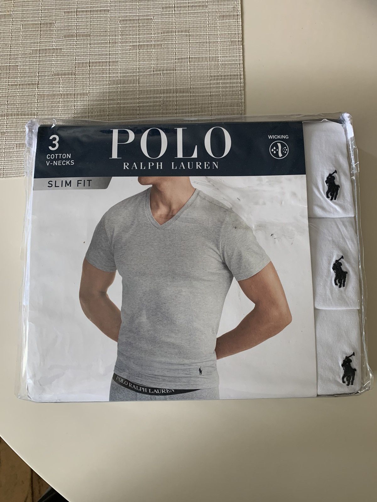 Polo Ralph Lauren *RARE* New Polo Ralph Lauren 3-Pack Slim Fit T-Shirts Small Size US S / EU 44-46 / 1 - 1 Thumbnail