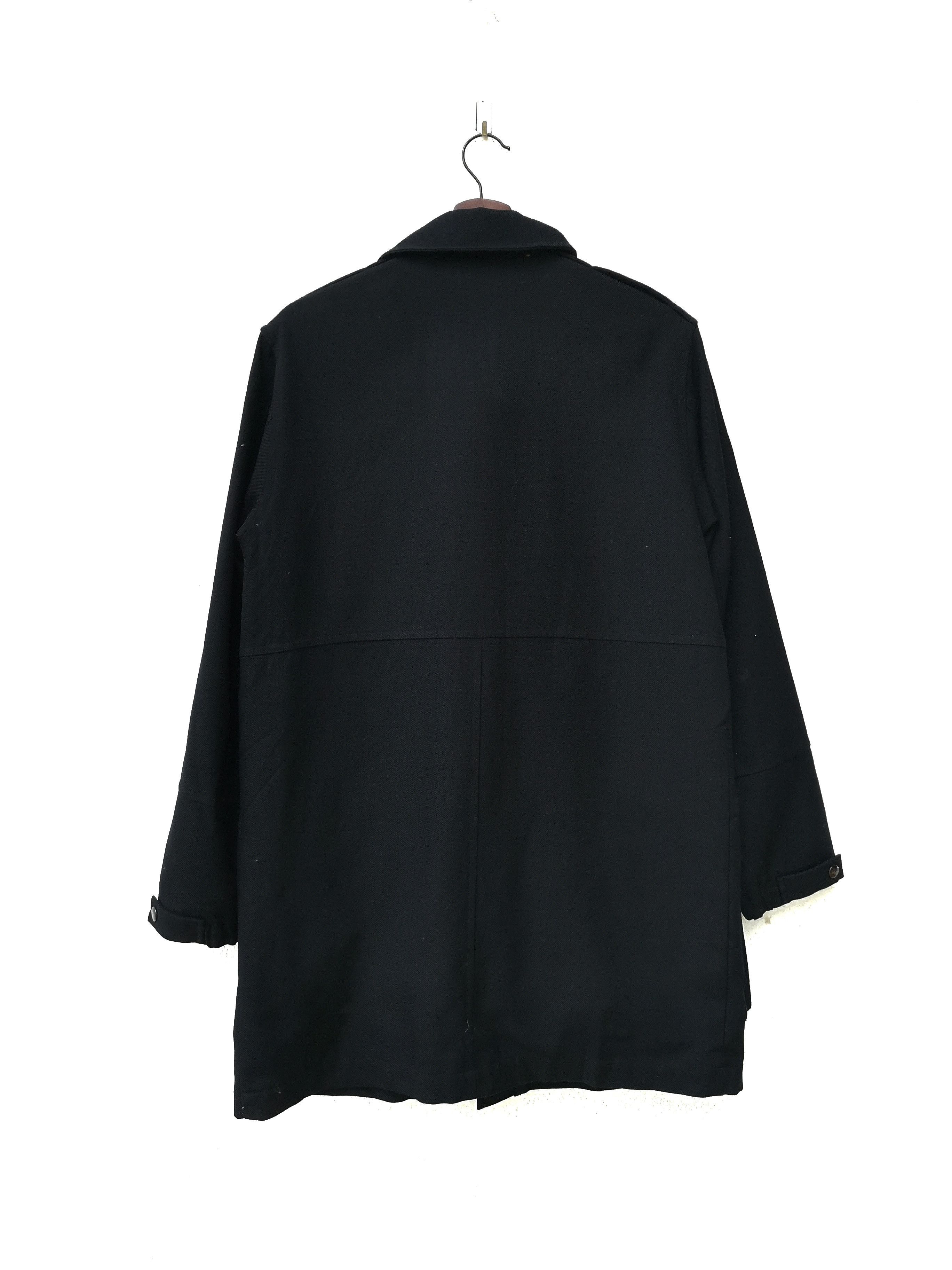 Autumn Cashmere FourBars DenimWorkwear Jacket Double Pocket ZipSnap Button Size M / US 6-8 / IT 42-44 - 3 Thumbnail