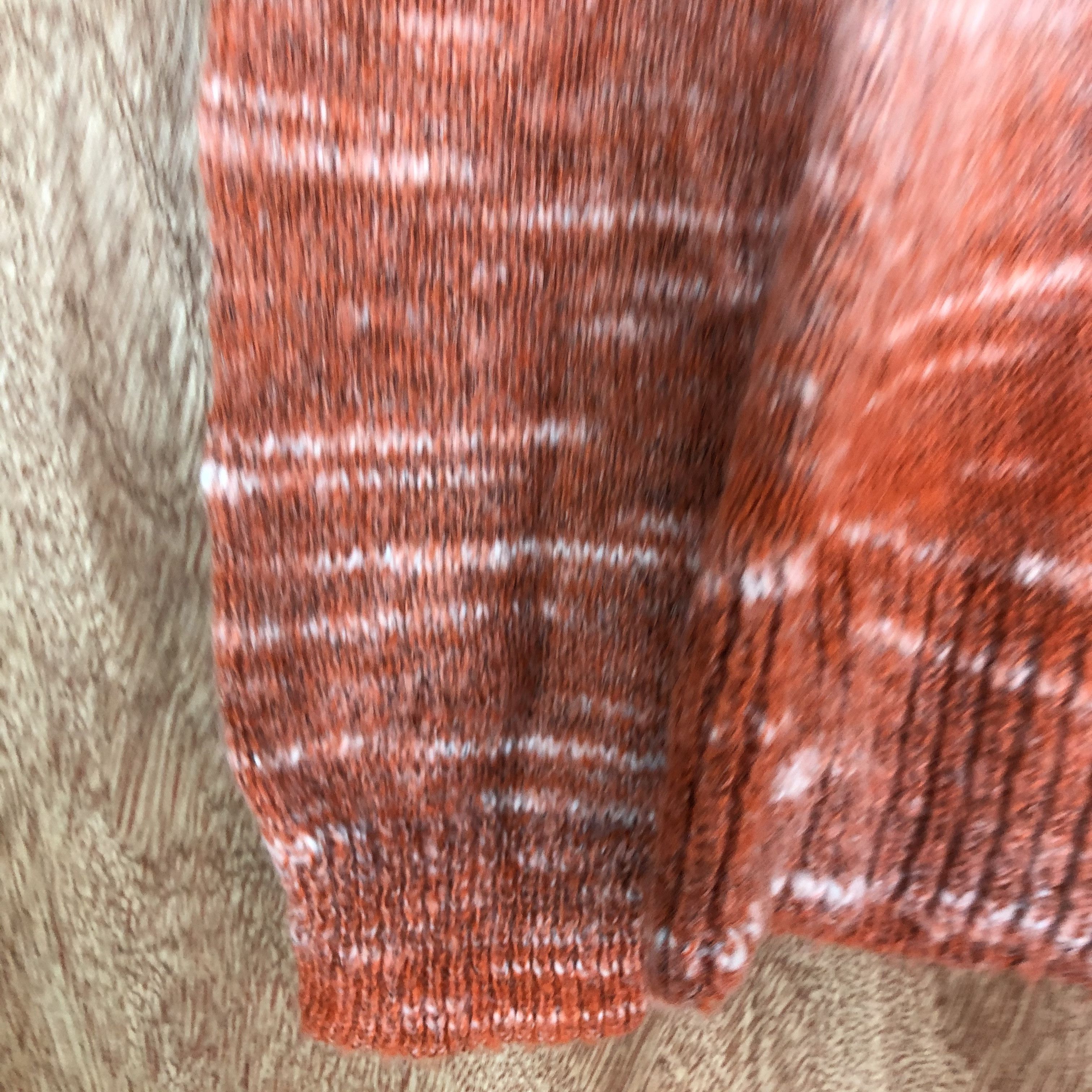 Homespun Knitwear DLL Jenne Mamun Orange Knitwear sweatshirt japan #c437 Size US M / EU 48-50 / 2 - 6 Thumbnail