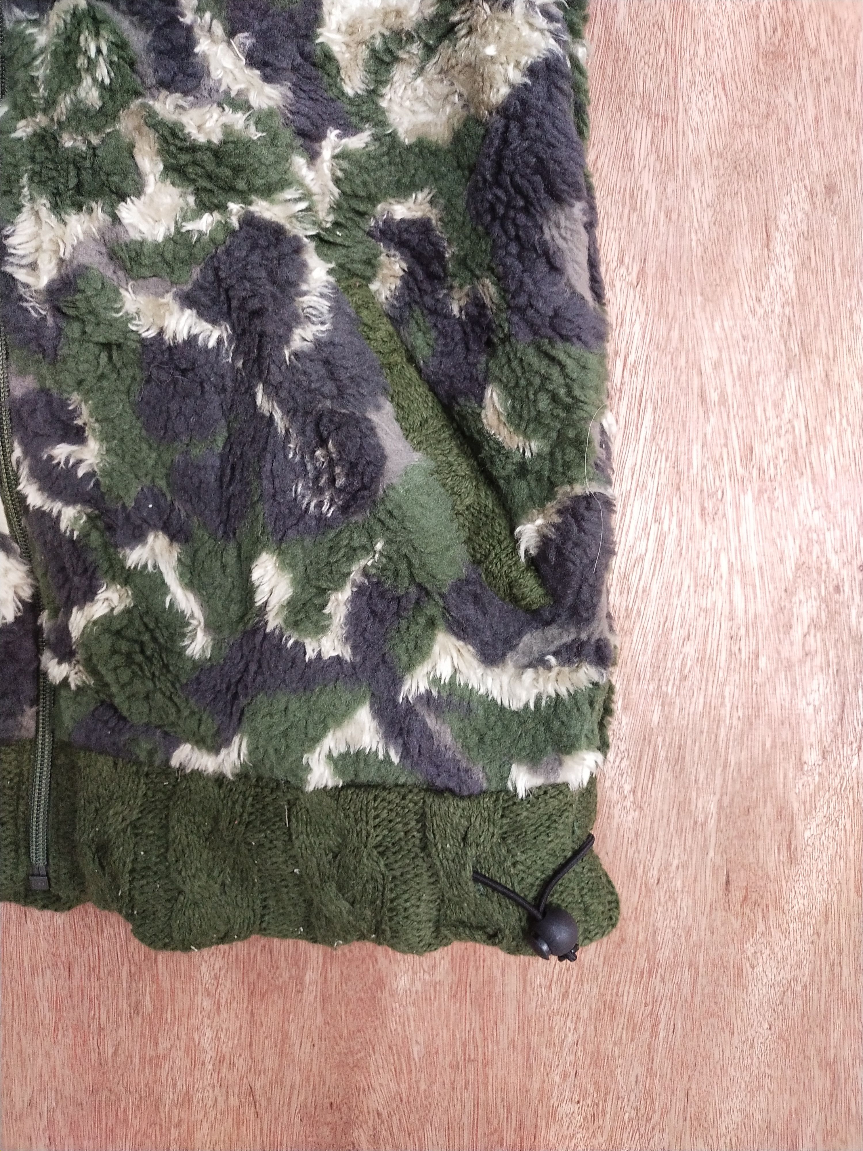 Aran Isles Knitwear × Japanese Brand Ryu Sports cardigan cable knitwear dark green #S191 Size US M / EU 48-50 / 2 - 4 Thumbnail
