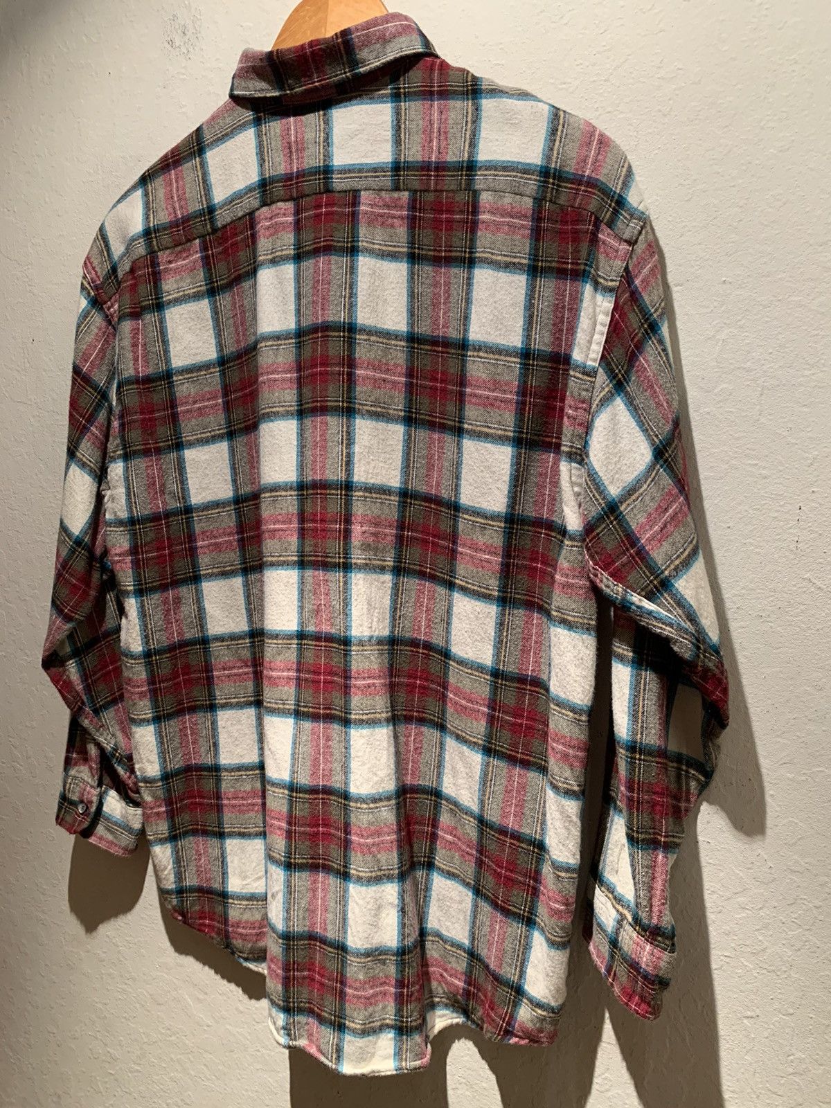 Rei × Vintage *RARE* Vintage REI USA-Made Plaid Flannel Button Up Shirt M Size M / US 6-8 / IT 42-44 - 4 Thumbnail