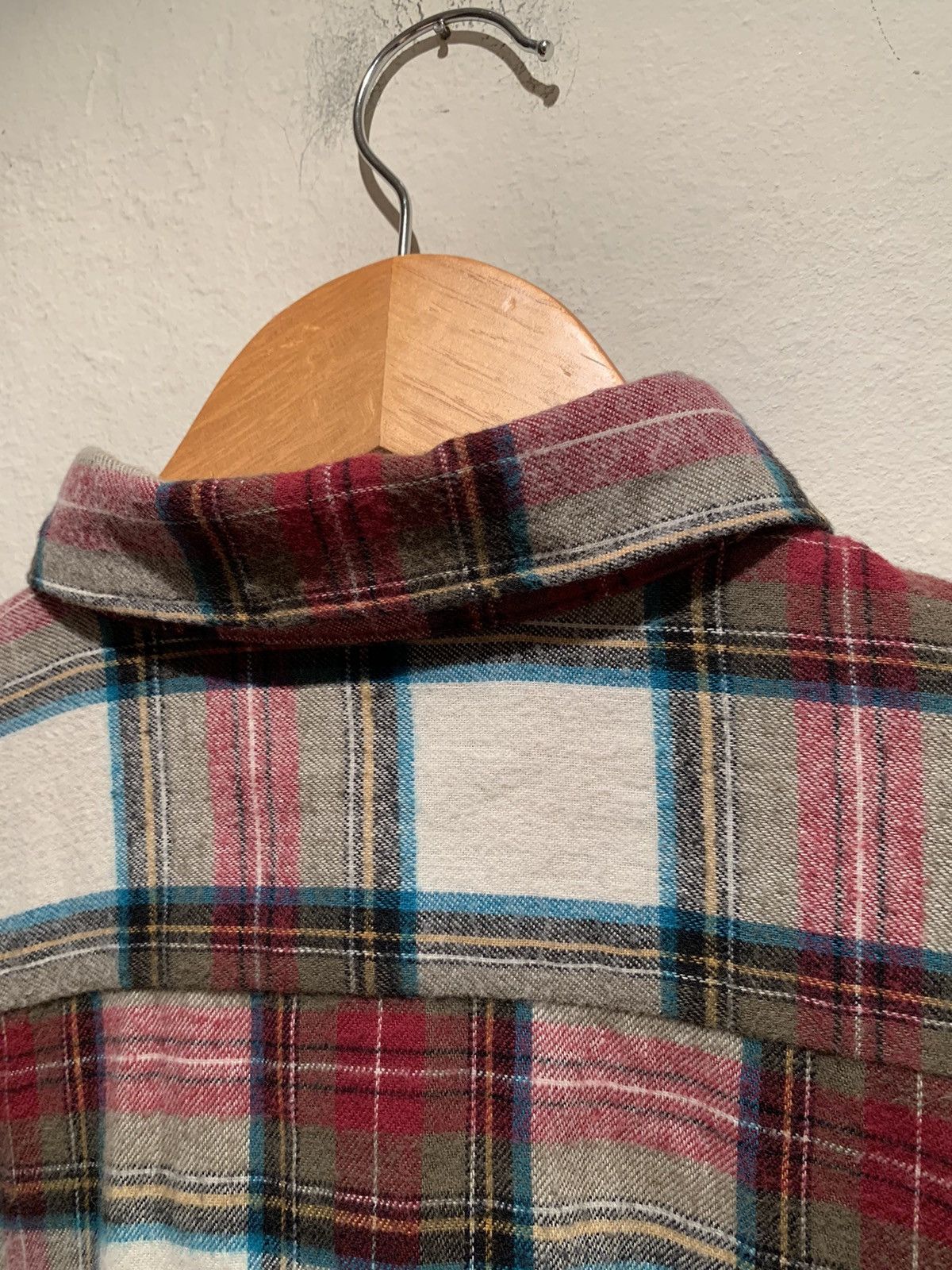 Rei × Vintage *RARE* Vintage REI USA-Made Plaid Flannel Button Up Shirt M Size M / US 6-8 / IT 42-44 - 6 Thumbnail