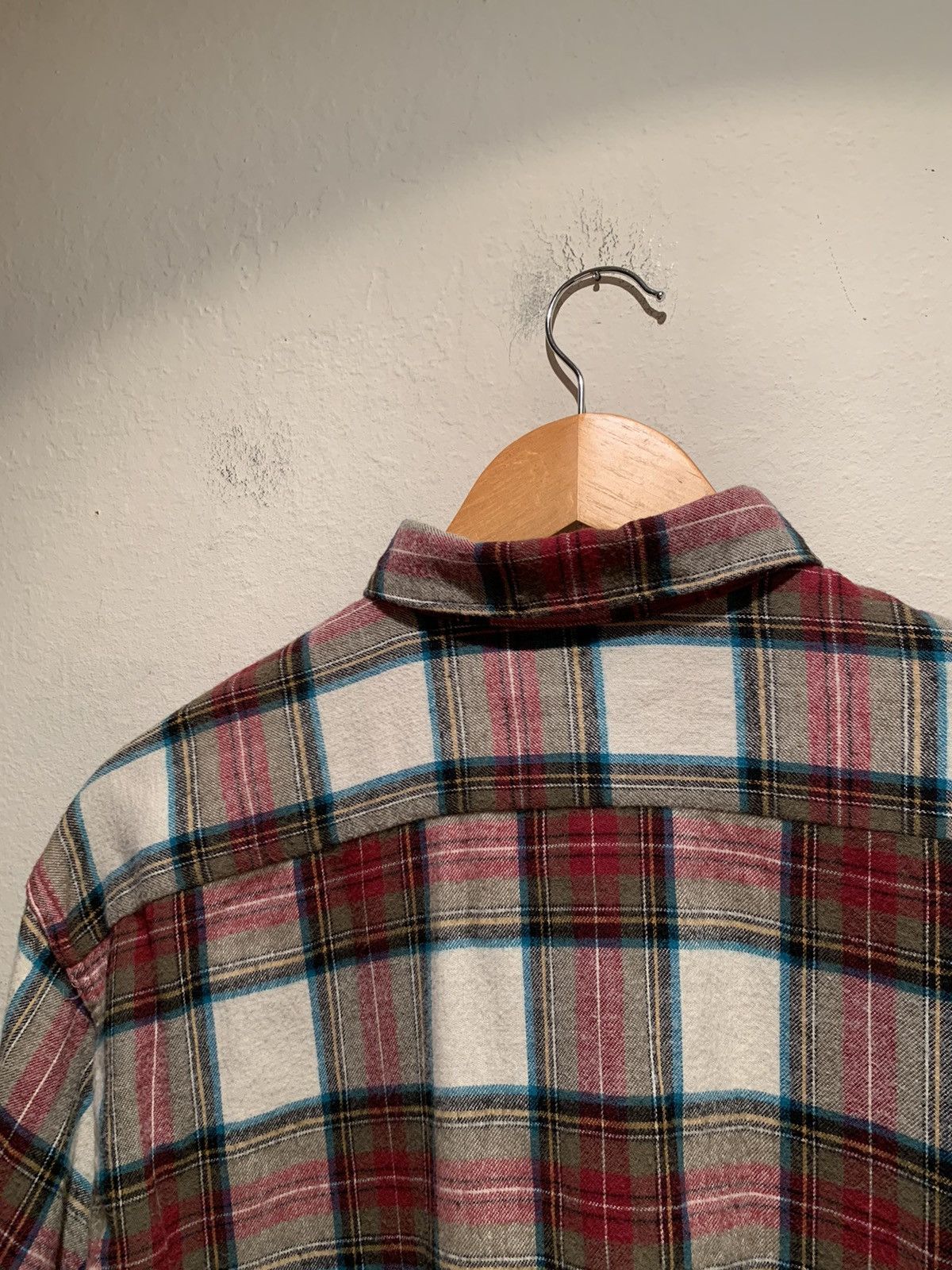 Rei × Vintage *RARE* Vintage REI USA-Made Plaid Flannel Button Up Shirt M Size M / US 6-8 / IT 42-44 - 5 Thumbnail