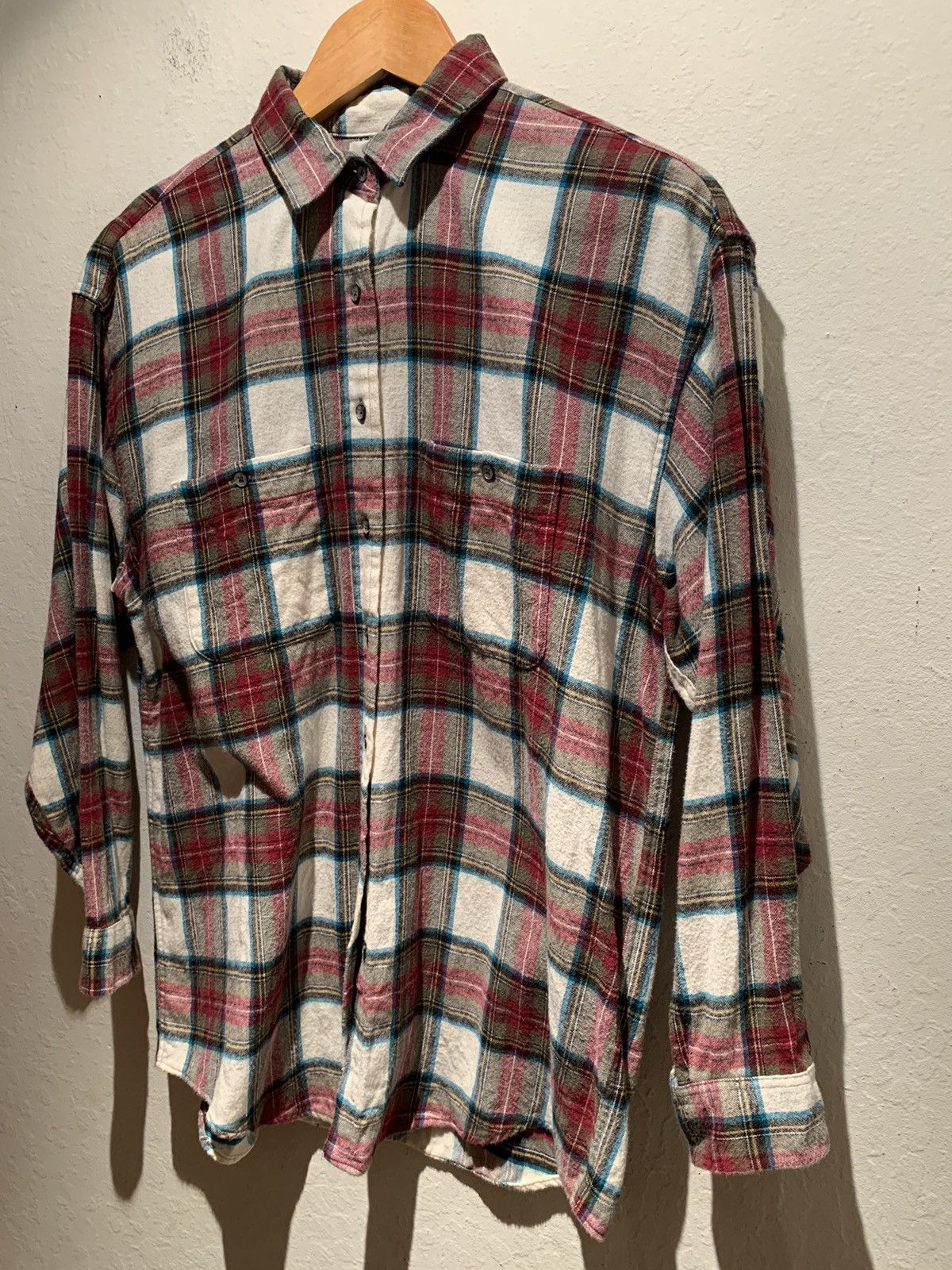 Rei × Vintage *RARE* Vintage REI USA-Made Plaid Flannel Button Up Shirt M Size M / US 6-8 / IT 42-44 - 1 Thumbnail