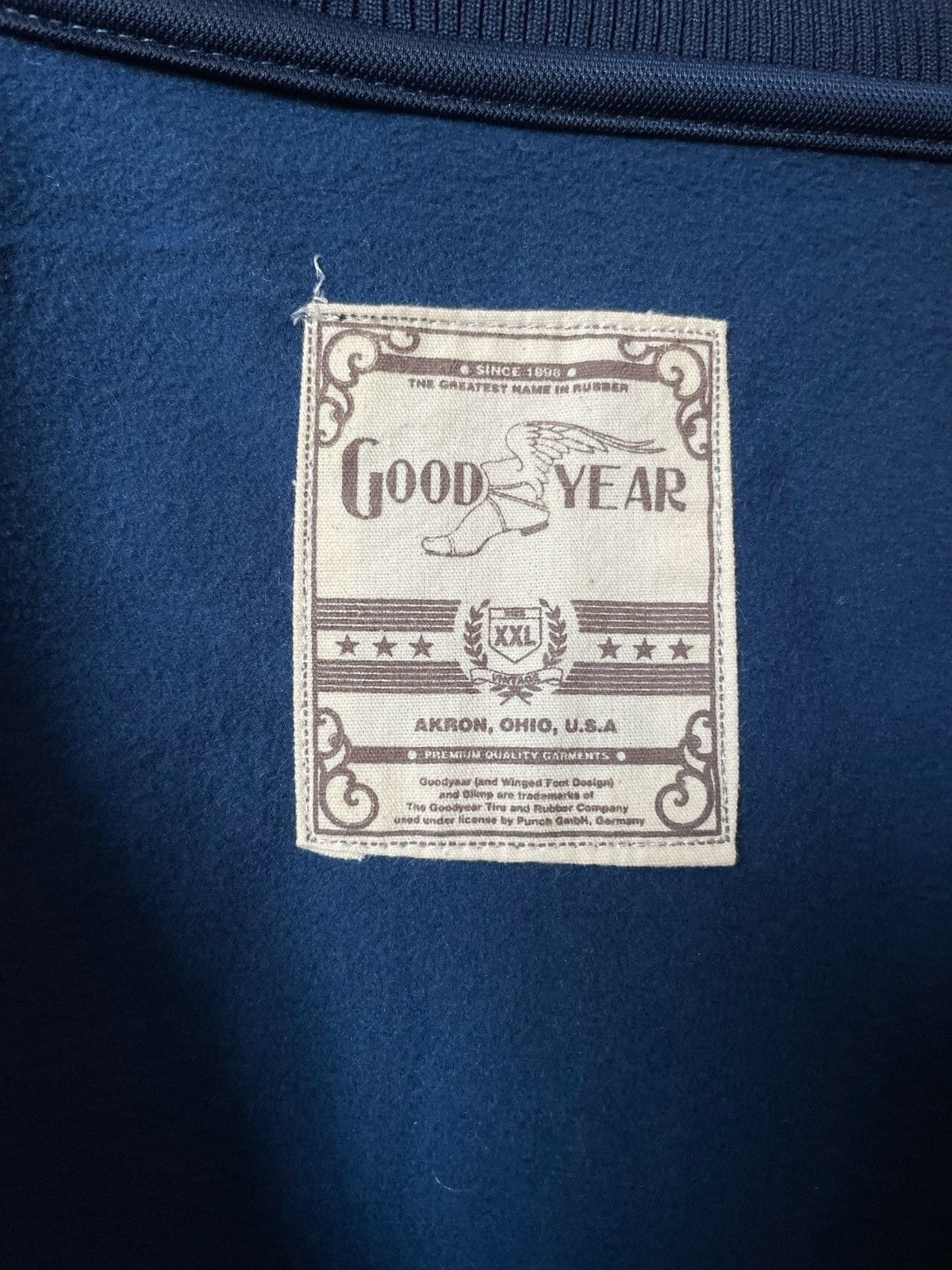 Sports Specialties × Vintage Goodyear Men’s Tricot Jacket Wellston Size US L / EU 52-54 / 3 - 7 Thumbnail