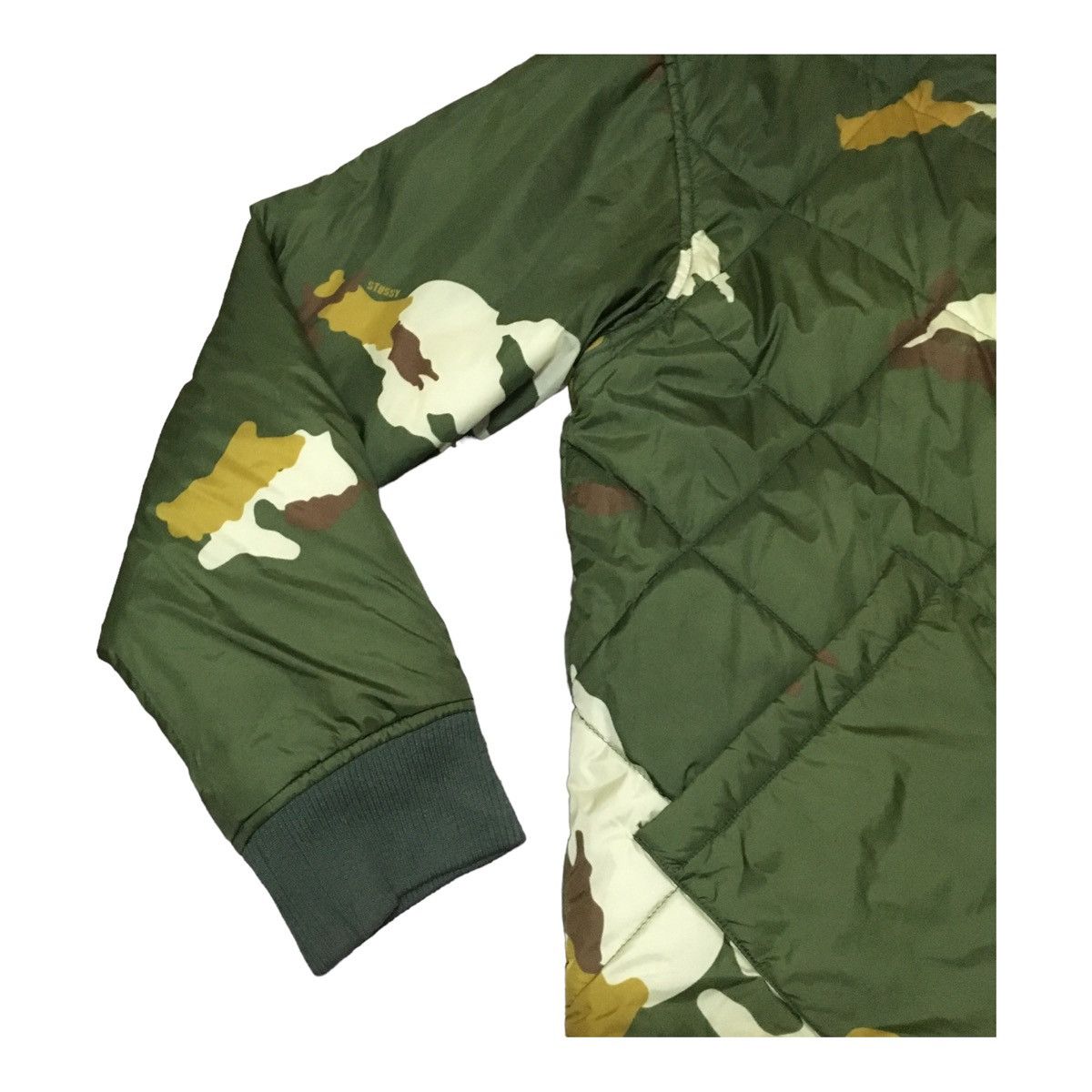 Stussy Rare Vintage Stussy X Dupont Reversible Puffer Jacket 2000s Size US M / EU 48-50 / 2 - 3 Thumbnail