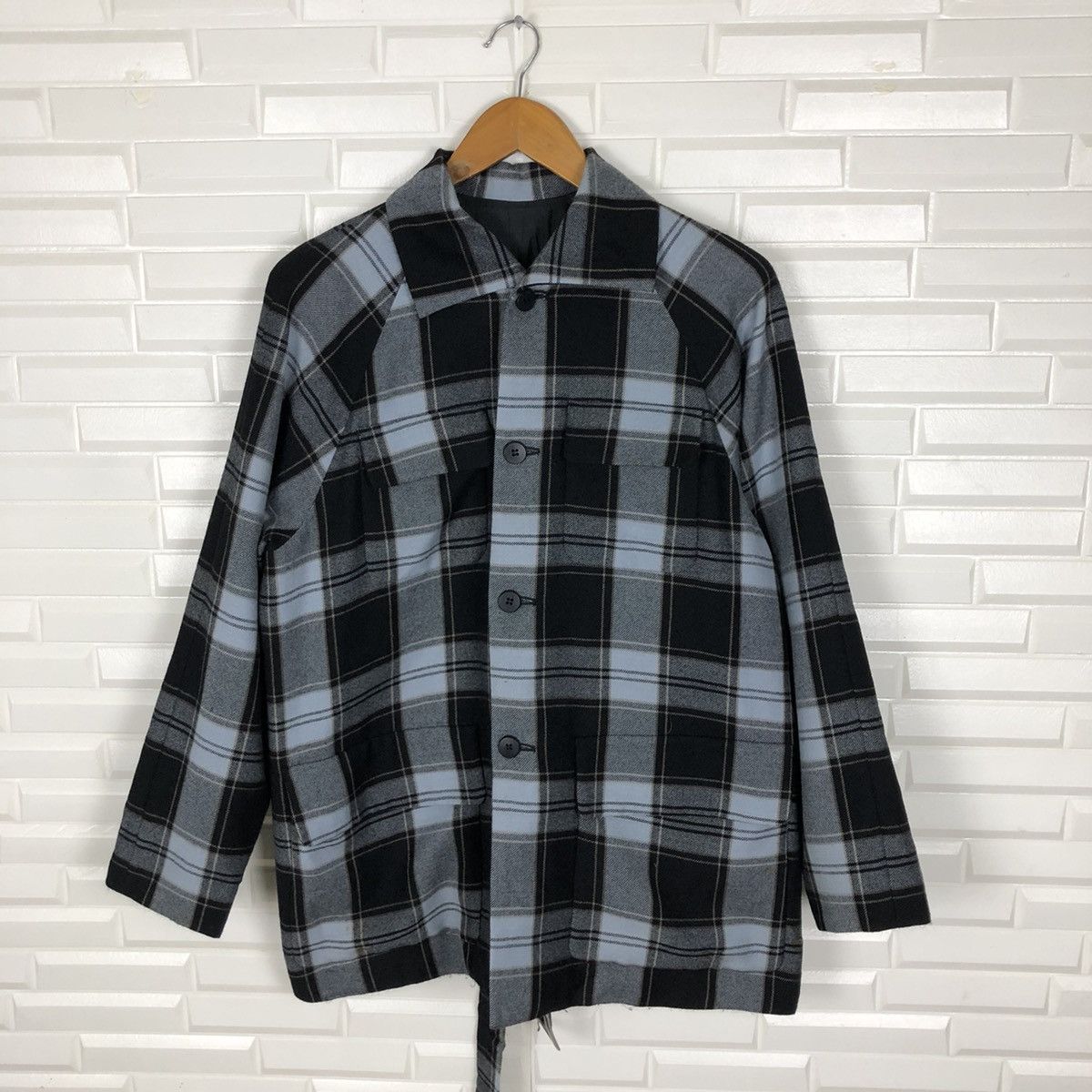 ✈️🔥YS BIS YOHJI YAMAMOTO FLANNEL LIGHT JACKET🔥✈️