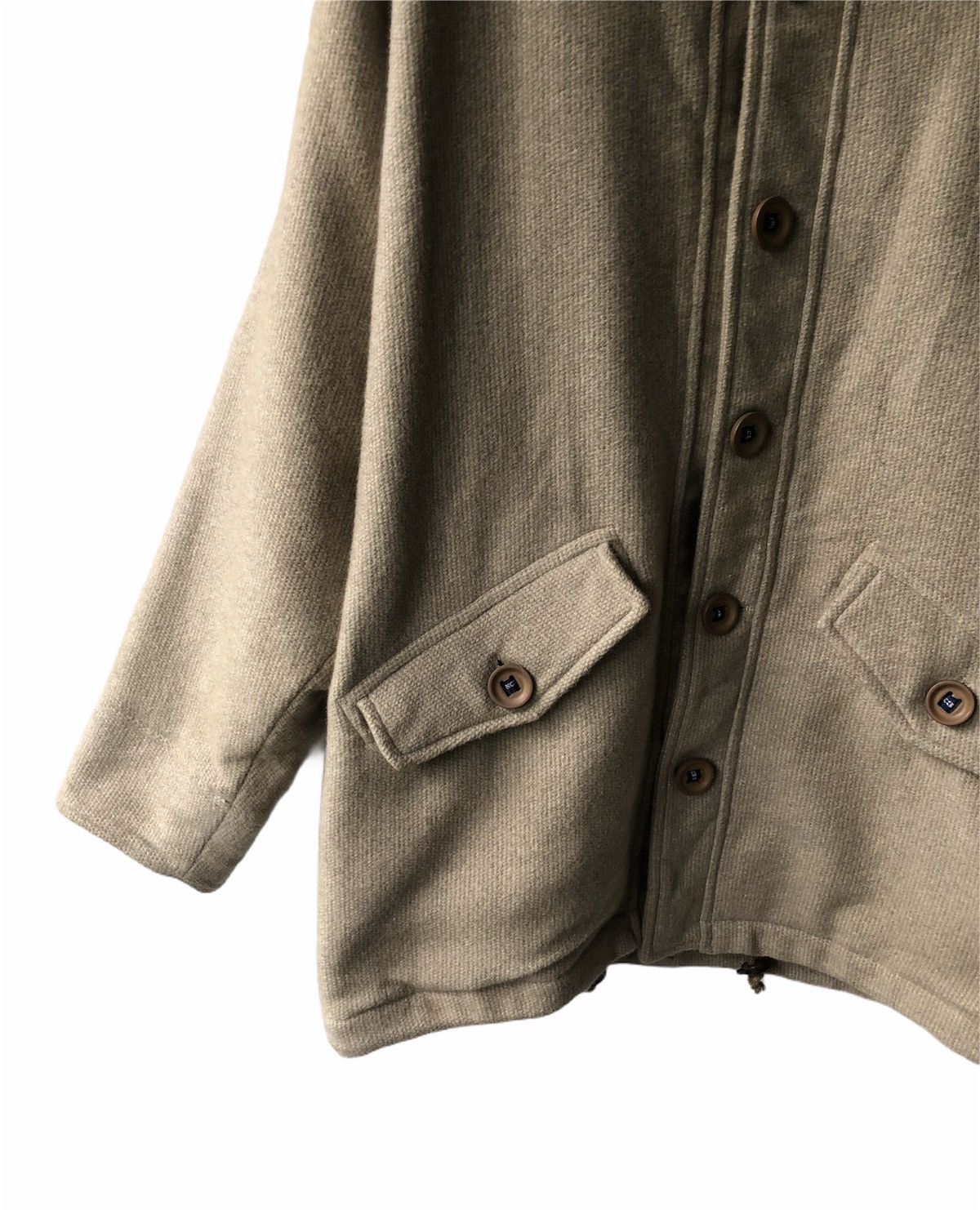 Nigel Cabourn × Vintage NIGEL CABOURN HEAVY COAT HOODIE JACKET Size US L / EU 52-54 / 3 - 4 Thumbnail