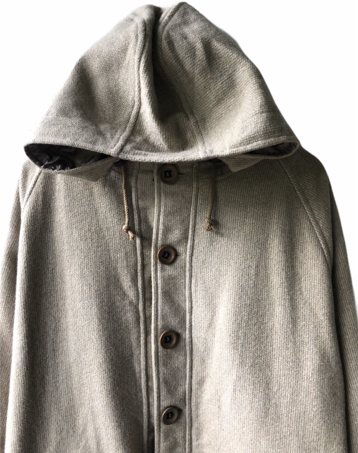 Nigel Cabourn × Vintage NIGEL CABOURN HEAVY COAT HOODIE JACKET Size US L / EU 52-54 / 3 - 5 Thumbnail