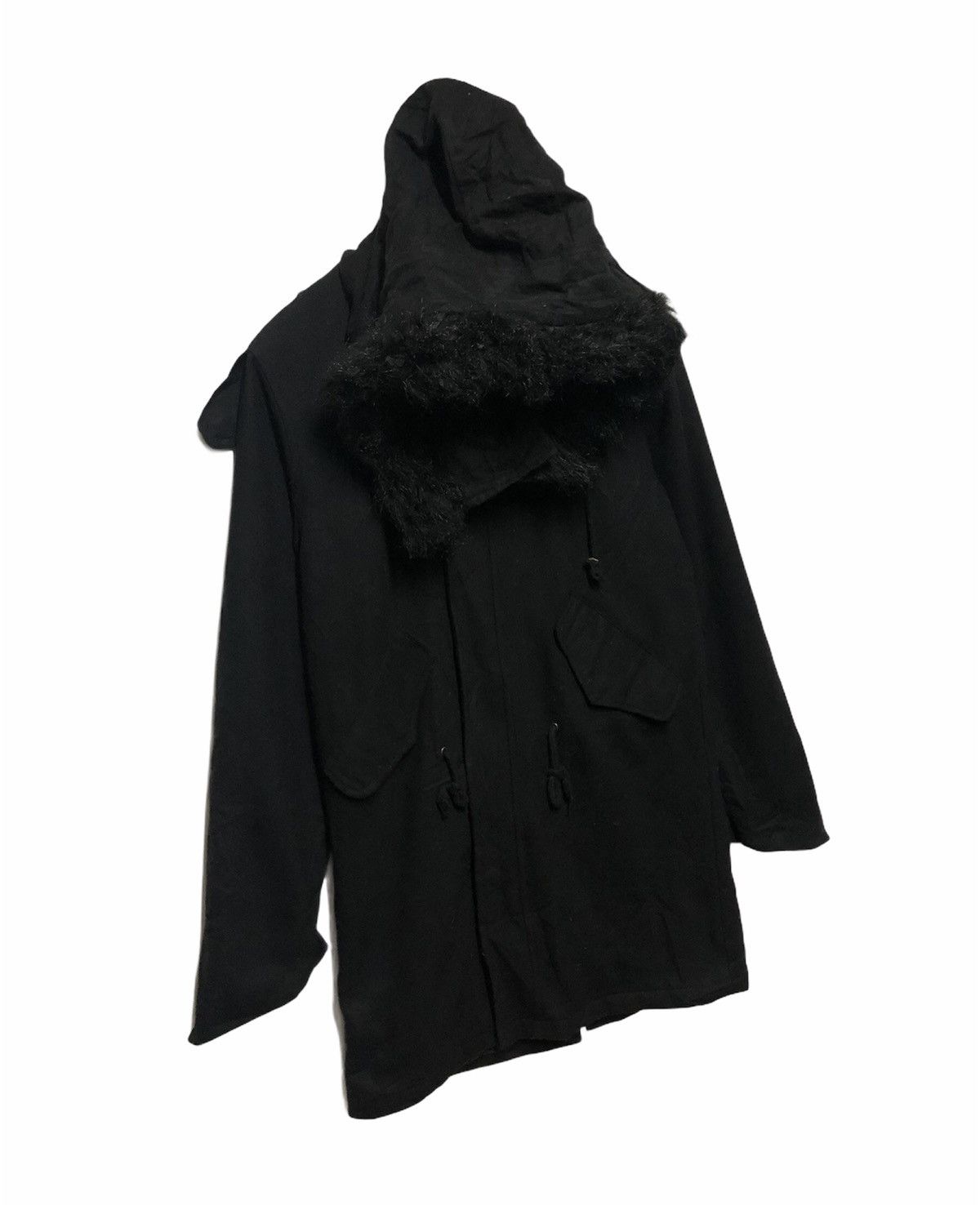 Attachment × Vintage ATTCHMENT HOODIE FUR JACKET Size US M / EU 48-50 / 2 - 4 Thumbnail