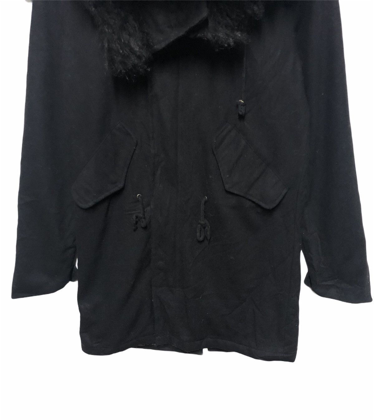 Attachment × Vintage ATTCHMENT HOODIE FUR JACKET Size US M / EU 48-50 / 2 - 5 Thumbnail