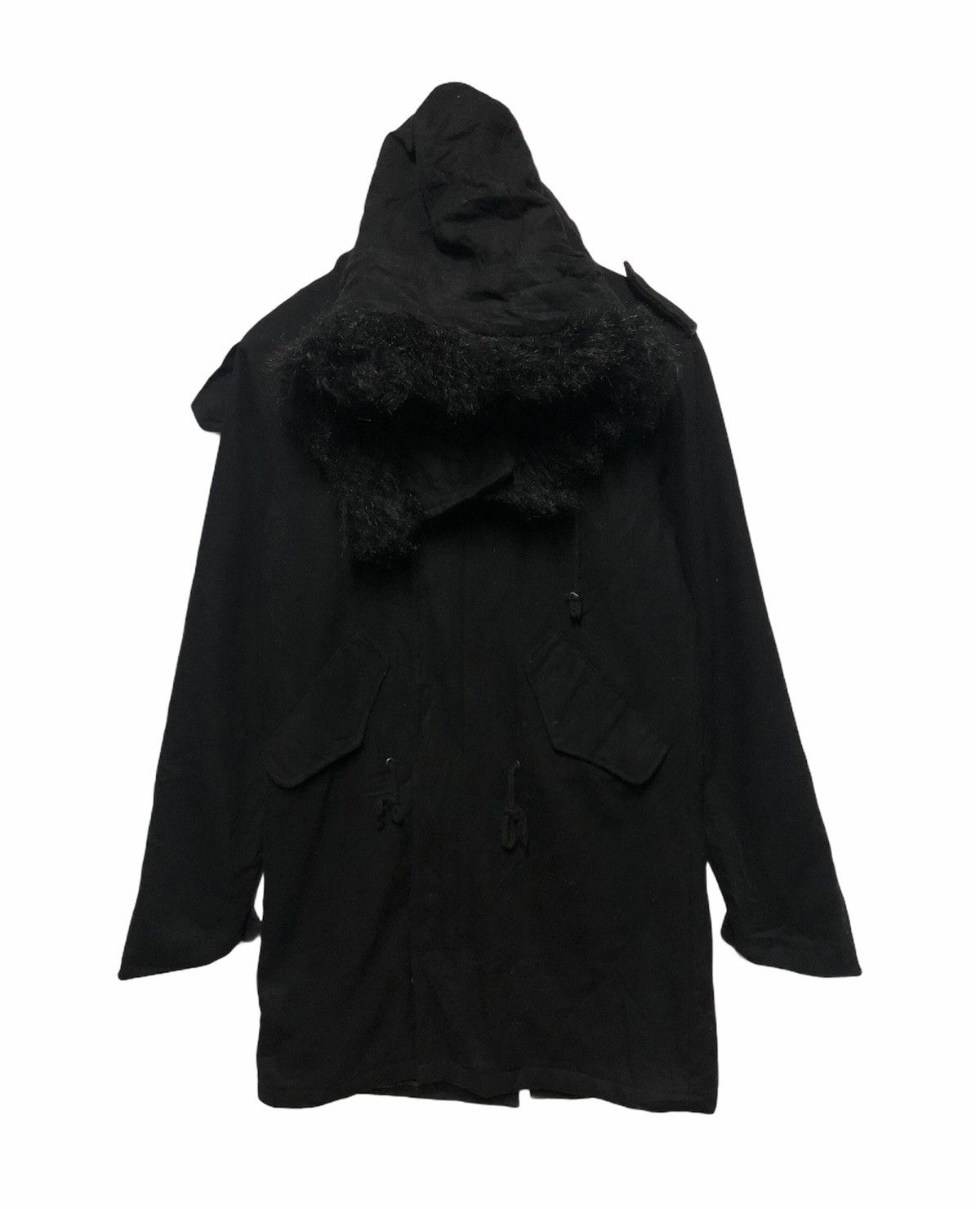 Attachment × Vintage ATTCHMENT HOODIE FUR JACKET Size US M / EU 48-50 / 2 - 1 Thumbnail