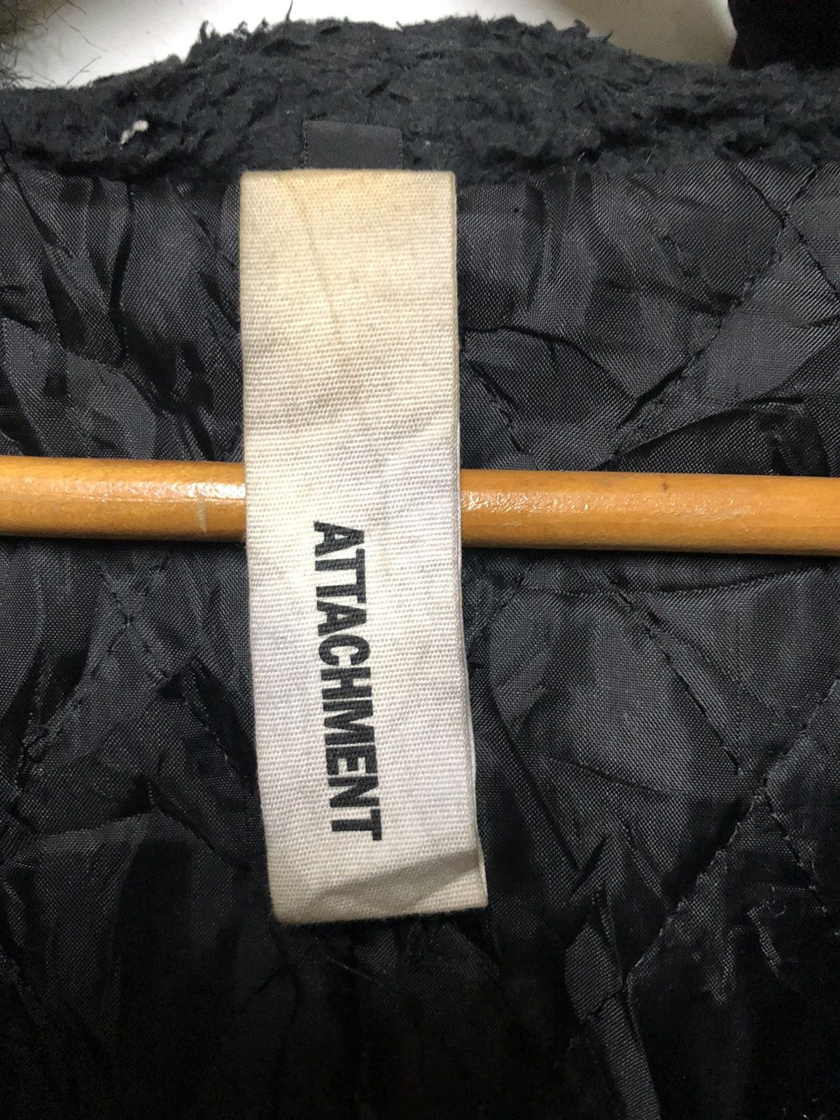 Attachment × Vintage ATTCHMENT HOODIE FUR JACKET Size US M / EU 48-50 / 2 - 9 Thumbnail