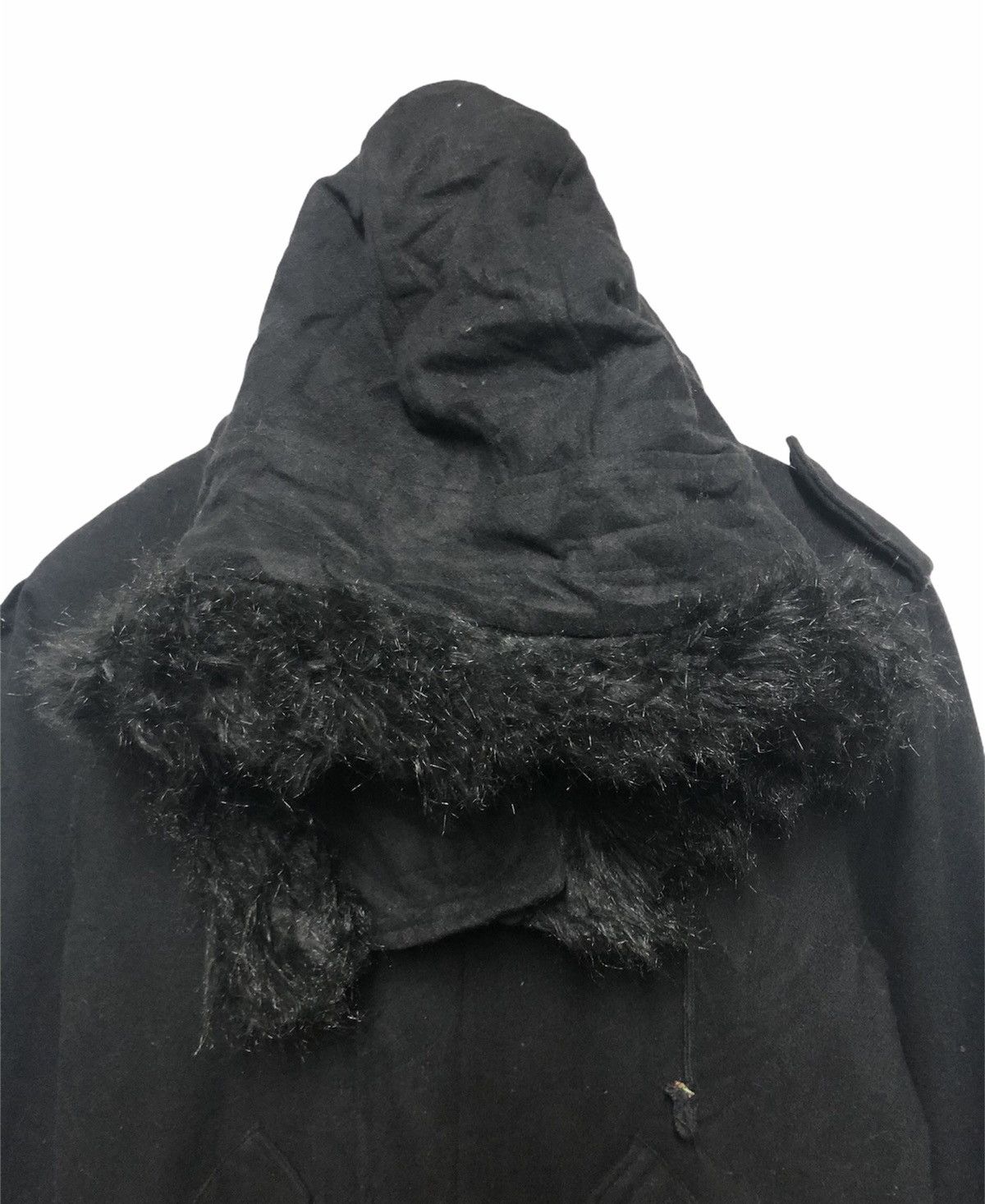 Attachment × Vintage ATTCHMENT HOODIE FUR JACKET Size US M / EU 48-50 / 2 - 6 Thumbnail