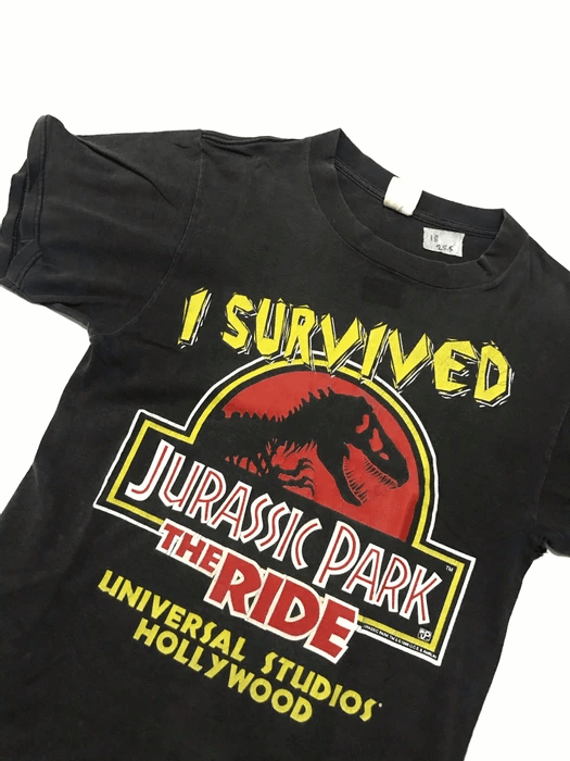Vintage Vintage Movie Jurassic Park Tees Size US S / EU 44-46 / 1 - 3 Thumbnail