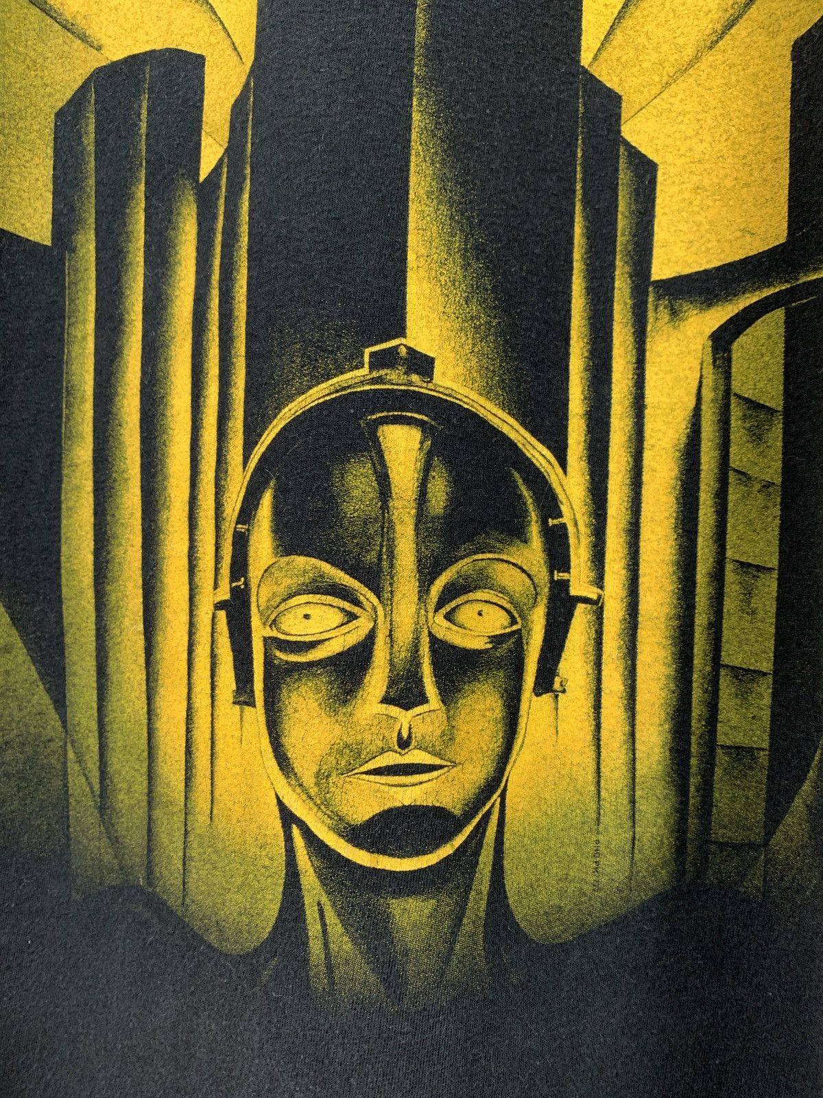 Vintage Vintage Metropolis Movie Black T-Shirt Size US L / EU 52-54 / 3 - 7 Thumbnail