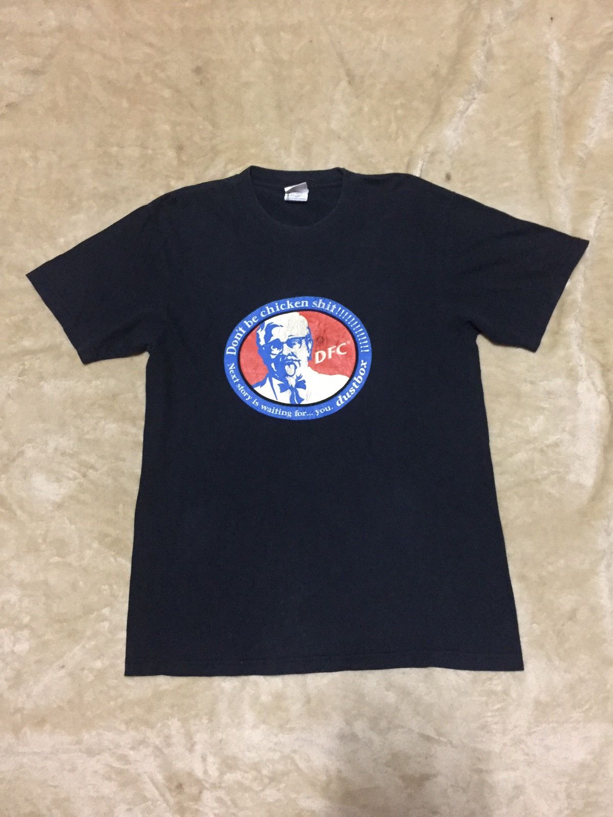 Band Tees × Japanese Brand Vintage Dustbox Japanese Punk Rock Band KFC Parody Tee Size US M / EU 48-50 / 2 - 2 Thumbnail