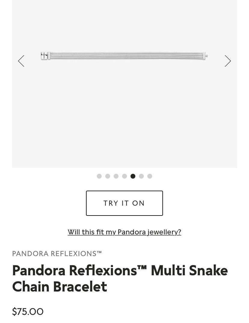 pandora Pandora Reflexions Bracelet/Charms SET Size ONE SIZE - 2 Thumbnail