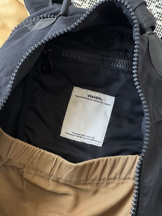 Visvim Visvim FIL Exclusive Ballistic 20L Backpack Black Bag Grailed