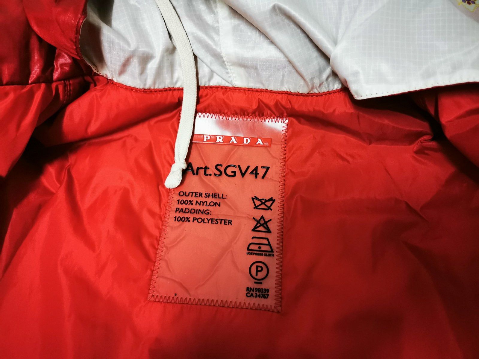 Prada AW2002 Prada Sport Down Filled Puffer Jacket Size US M / EU 48-50 / 2 - 7 Thumbnail