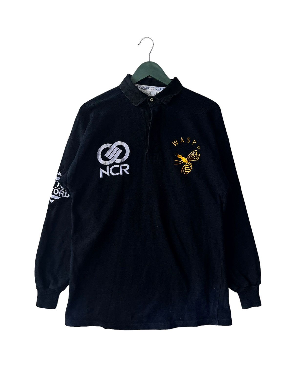 Vintage Vintage Wasps Team Rugby Jersey Size US M / EU 48-50 / 2 - 1 Thumbnail