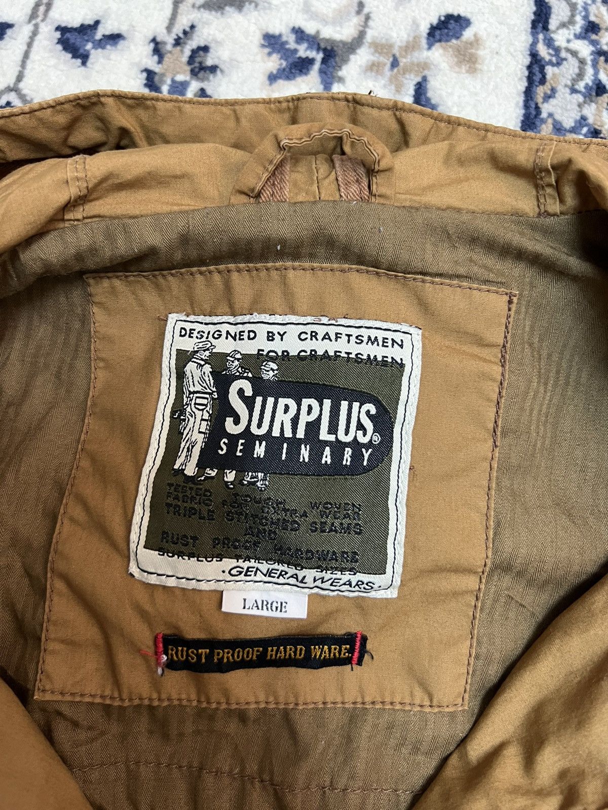 Japanese Brand Surplus Seminary Craftmen Rust Proof Jacket Size US L / EU 52-54 / 3 - 12 Thumbnail