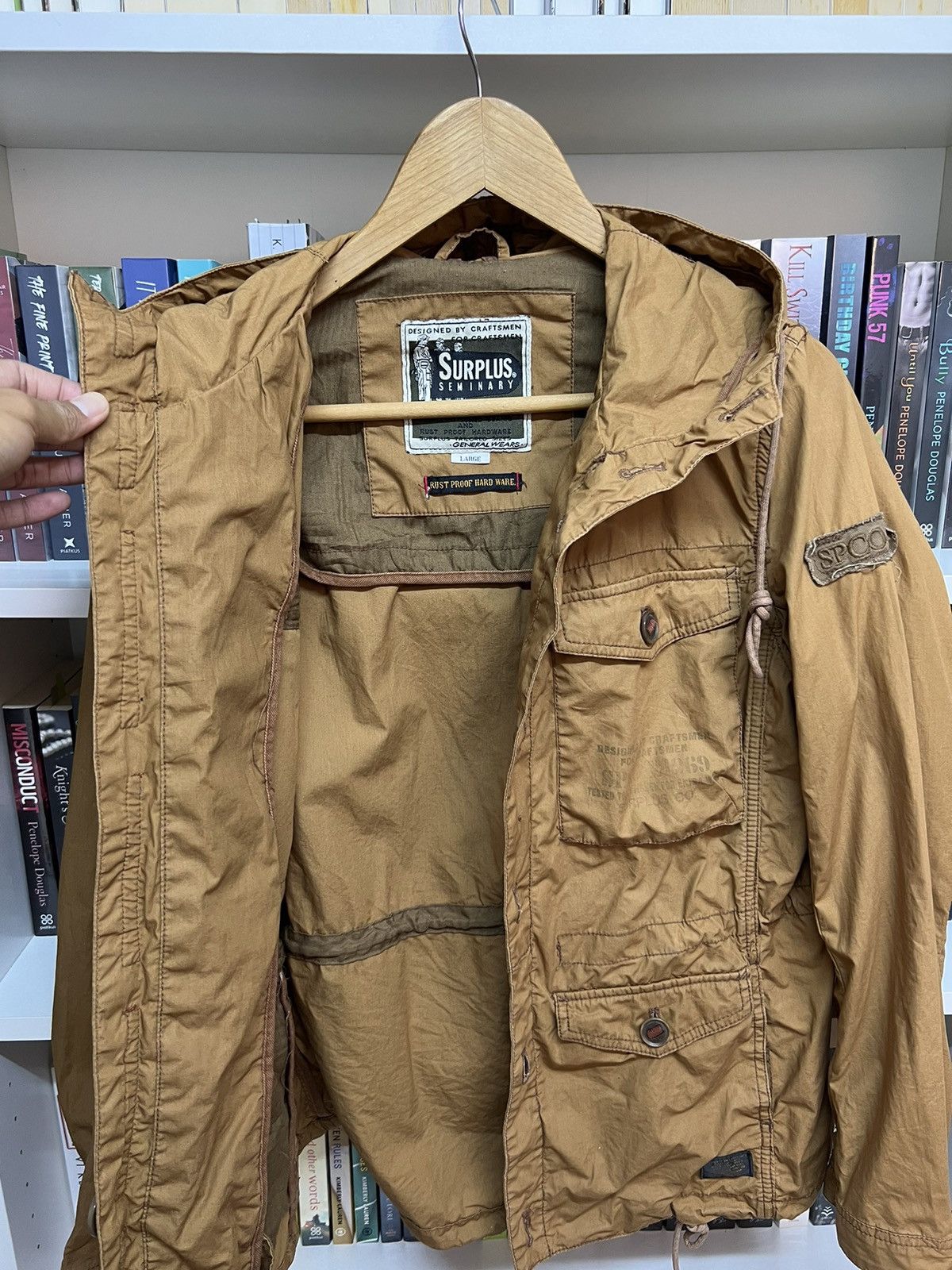 Japanese Brand Surplus Seminary Craftmen Rust Proof Jacket Size US L / EU 52-54 / 3 - 4 Thumbnail