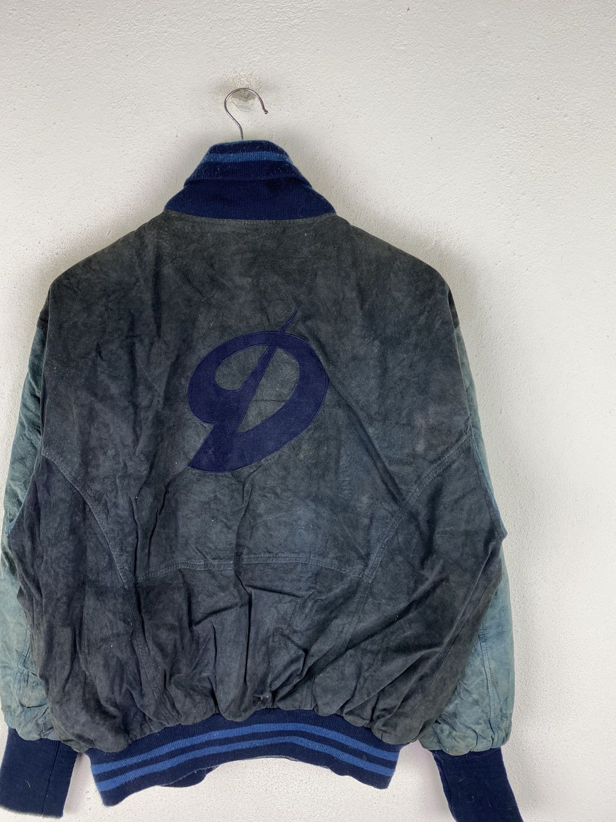 Other 🔥DHL SHIPPPING🔥VINTAGE LEATHER VARSITY JACKET NAGOYA DOME Size US L / EU 52-54 / 3 - 6 Thumbnail