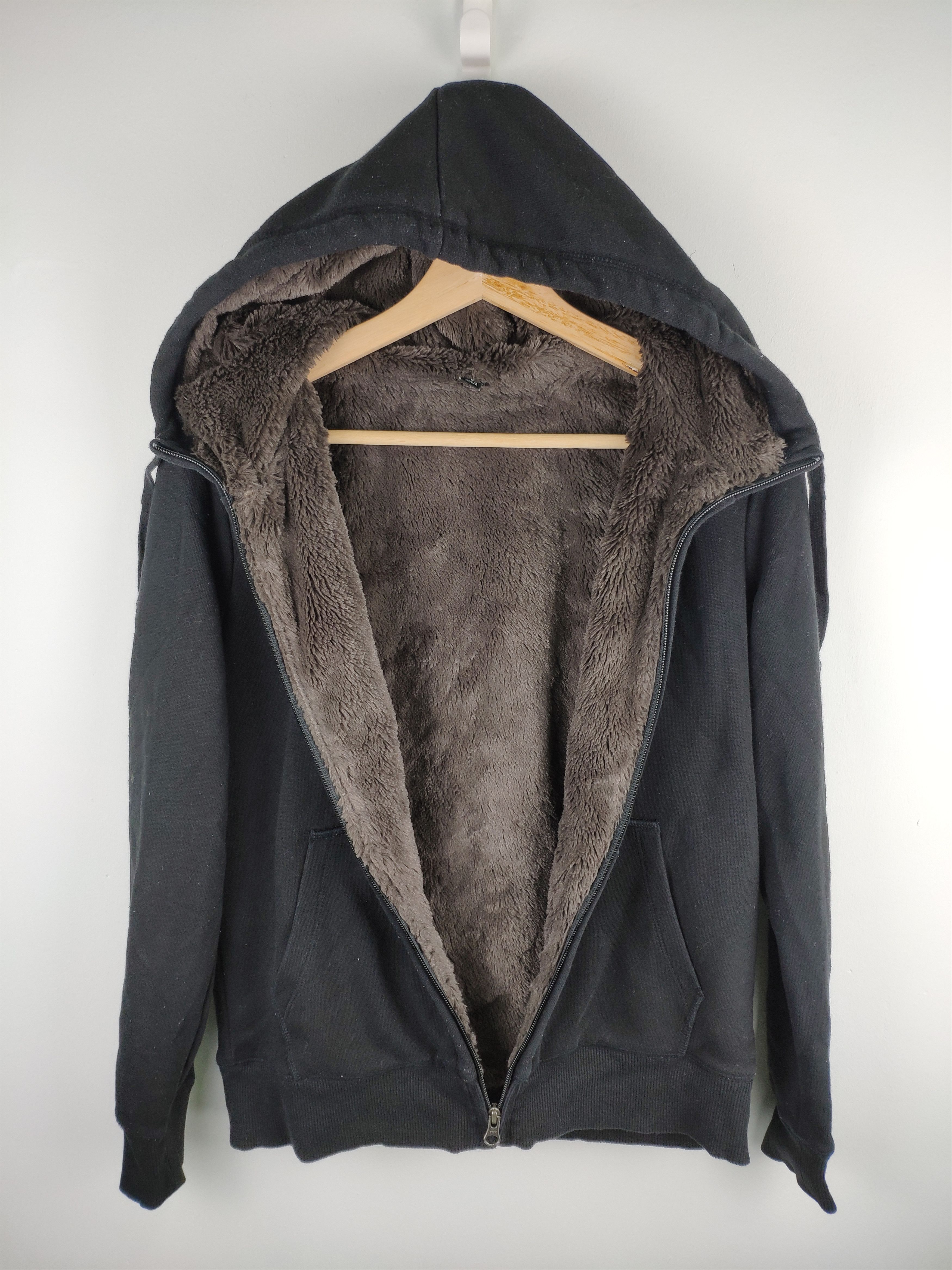 Japanese Brand × Uniqlo Uniqlo Hoodie Jacket Lining Fleece Size US S / EU 44-46 / 1 - 3 Thumbnail