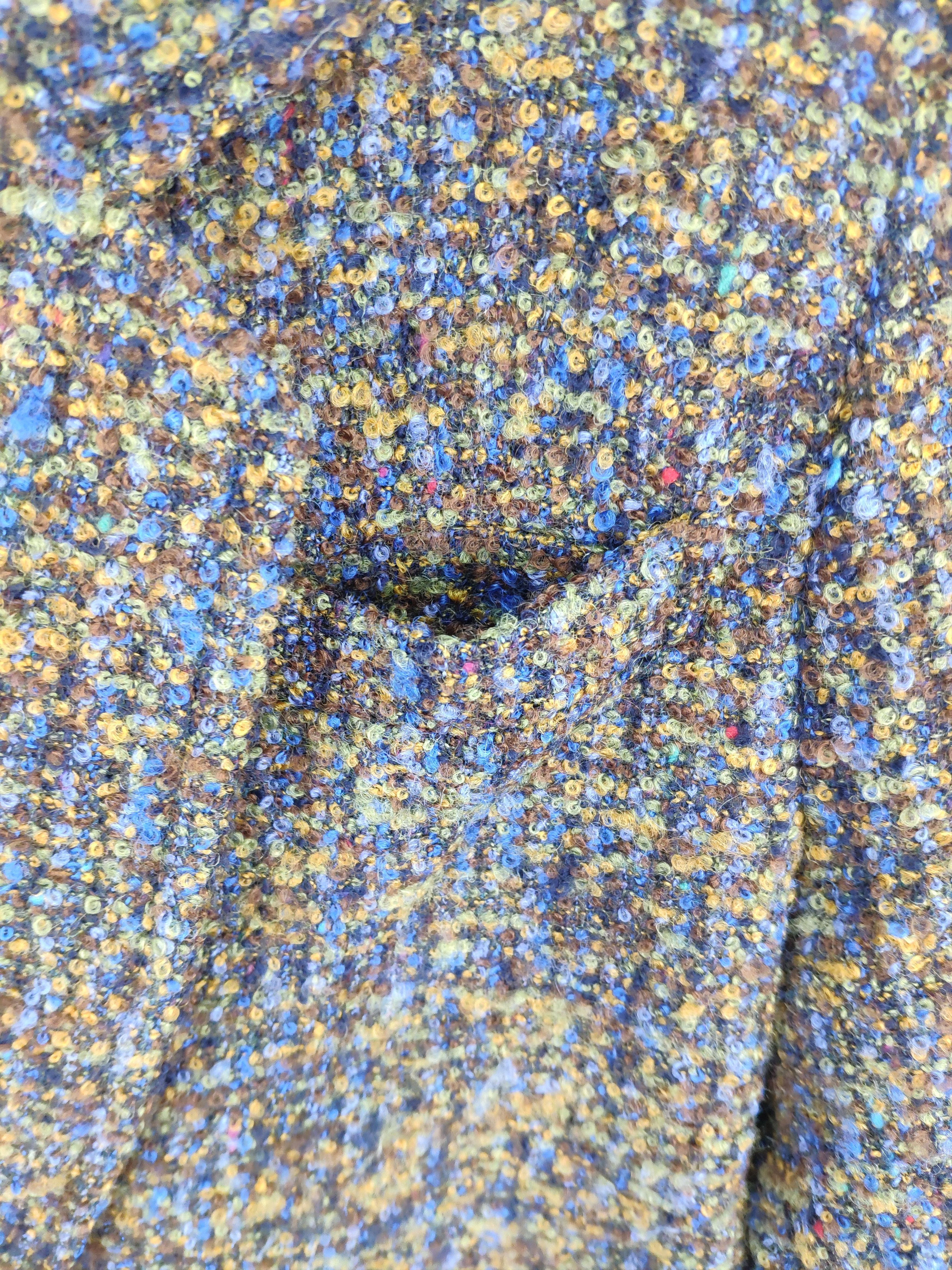 Designer × Japanese Brand × Vintage 🇯🇵 Vintage 1990s Japanese Brand Wool Coat Blazer Jacket Size M / US 6-8 / IT 42-44 - 9 Thumbnail