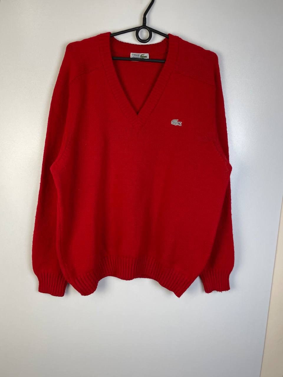Lacoste Lacoste vintage sweater size L Size US L / EU 52-54 / 3 - 1 Thumbnail