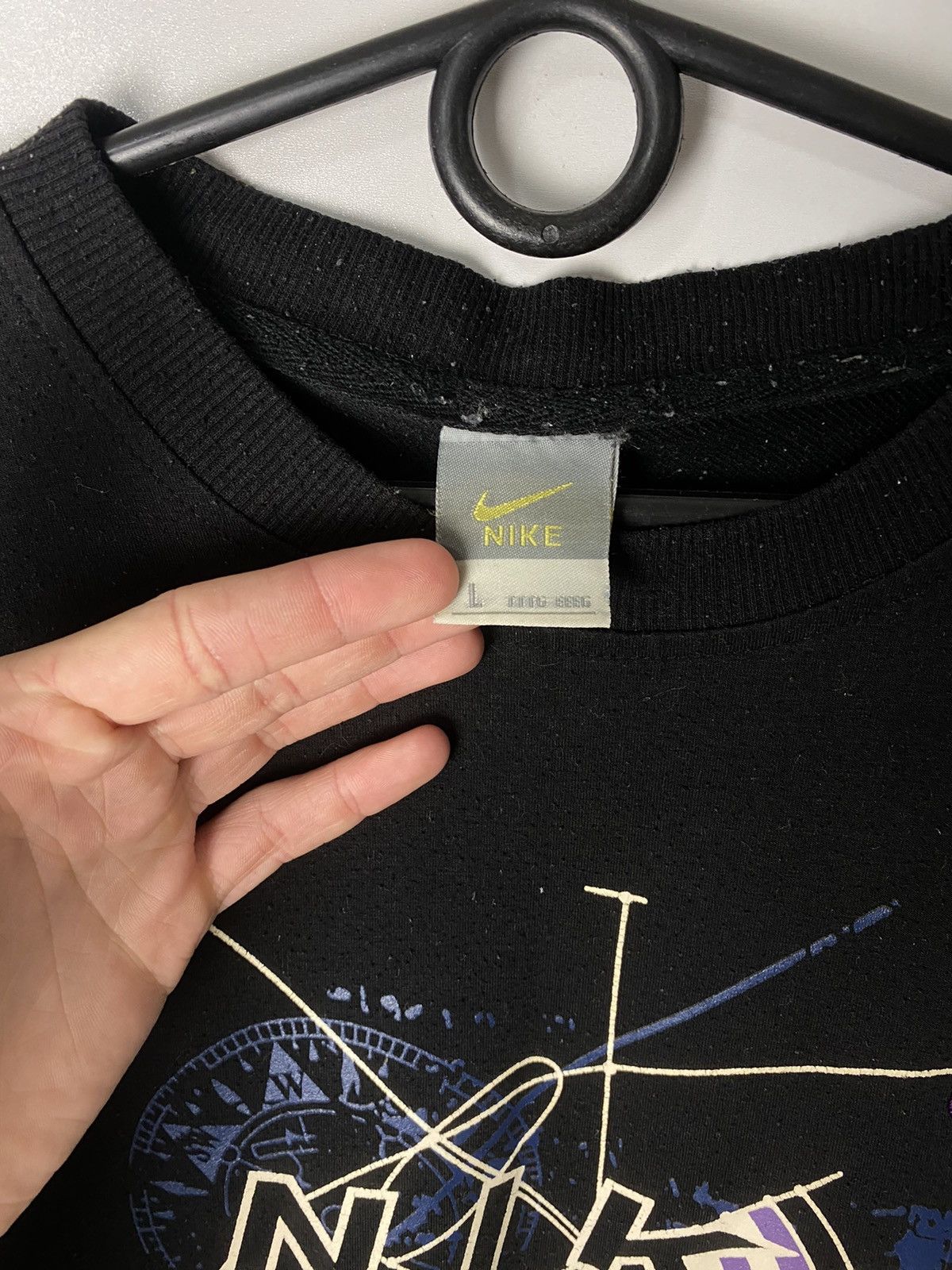 Vintage Nike vintage sweatshirt size L Size US L / EU 52-54 / 3 - 3 Thumbnail