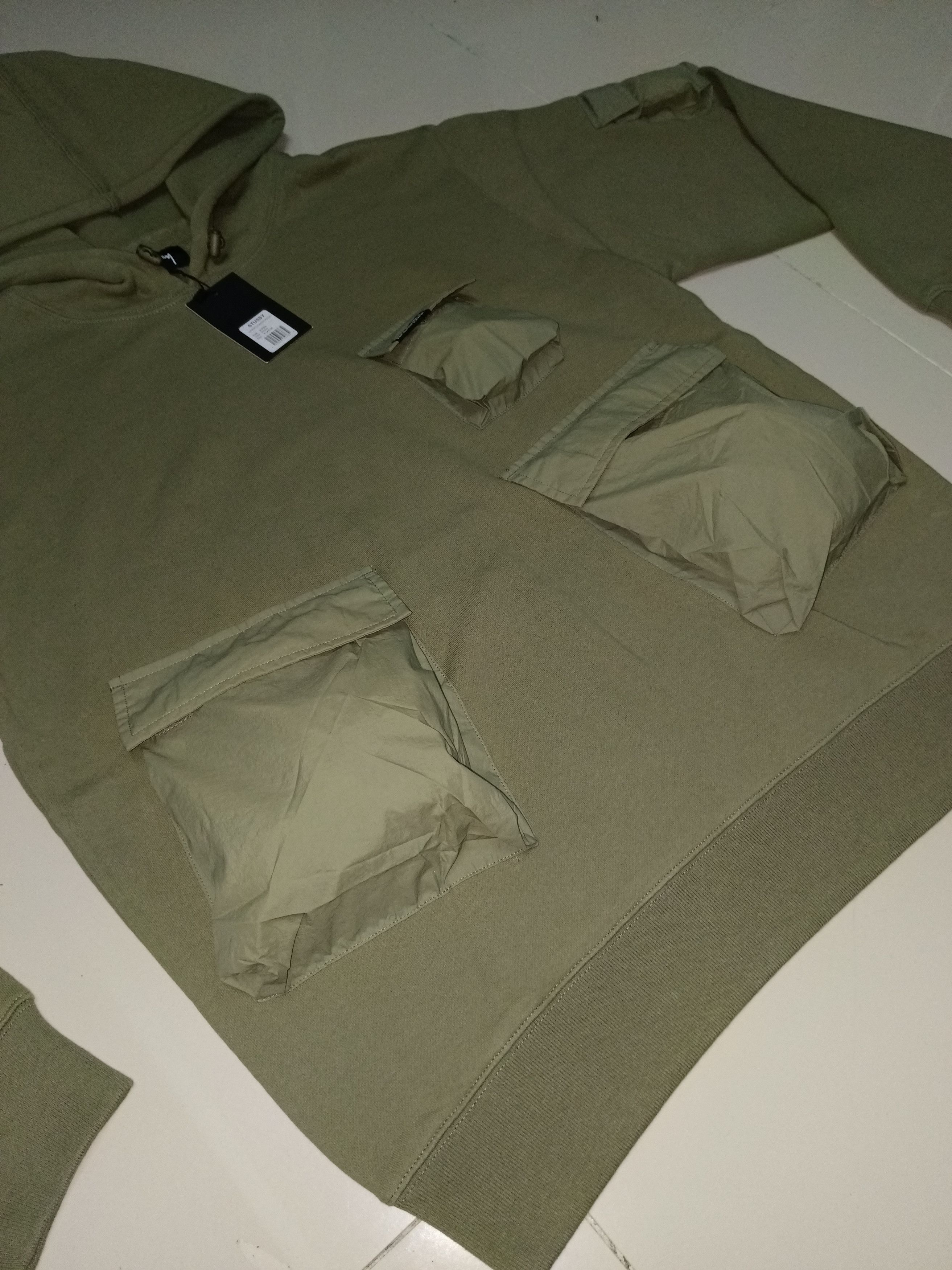 Stussy Stussy Tactical Pocket Cargo Fleece Hoodie Size US L / EU 52-54 / 3 - 2 Thumbnail