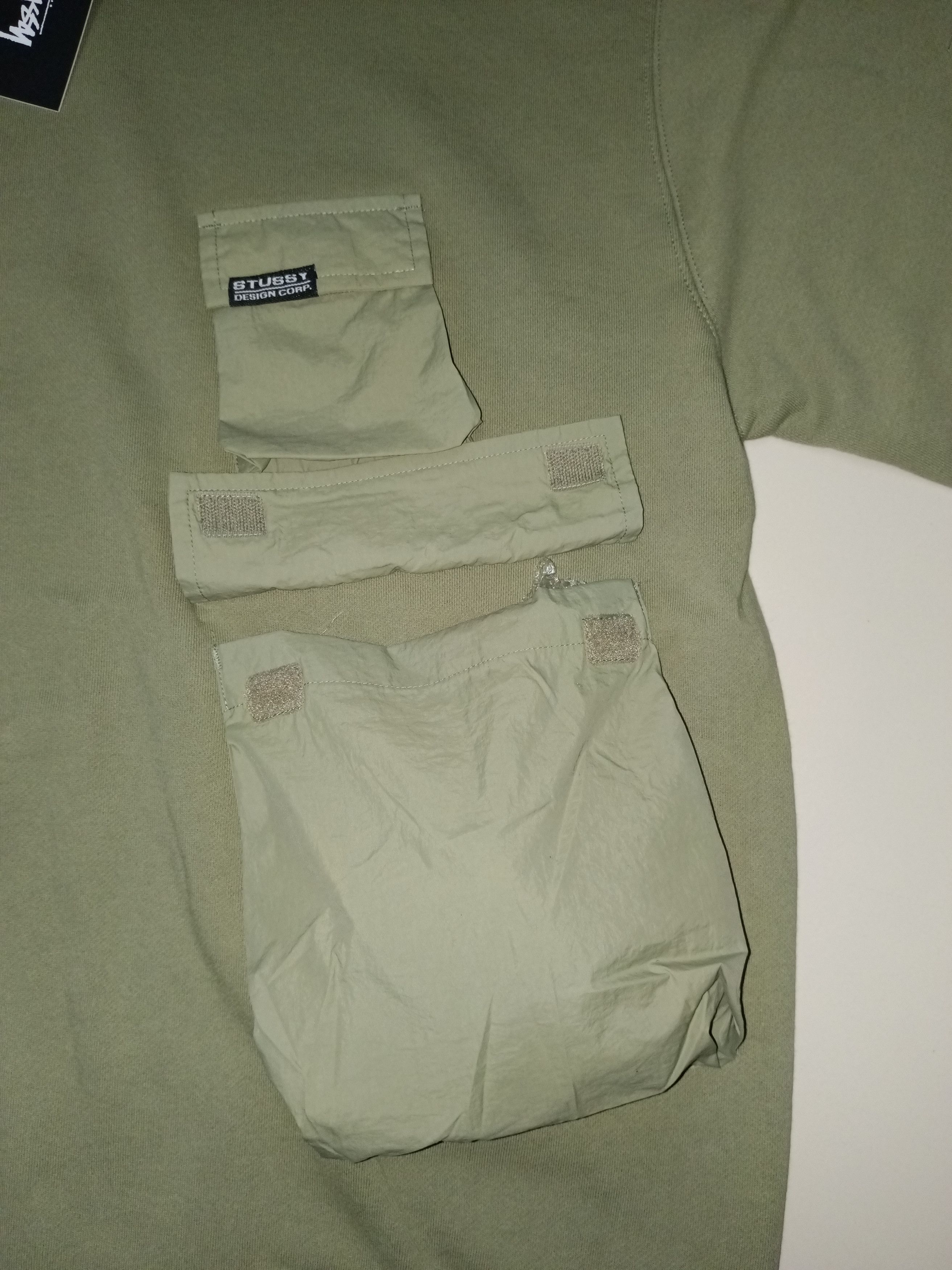 Stussy Stussy Tactical Pocket Cargo Fleece Hoodie Size US L / EU 52-54 / 3 - 3 Thumbnail
