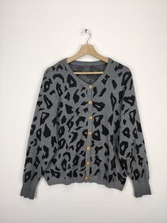 Leopard Cardigan | Grailed