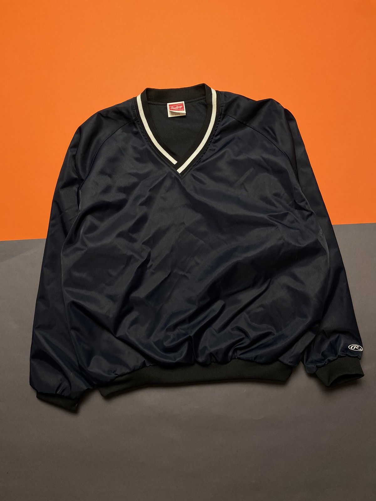 Vintage Rawlings vintage nylon jacket Size US L / EU 52-54 / 3 - 1 Thumbnail