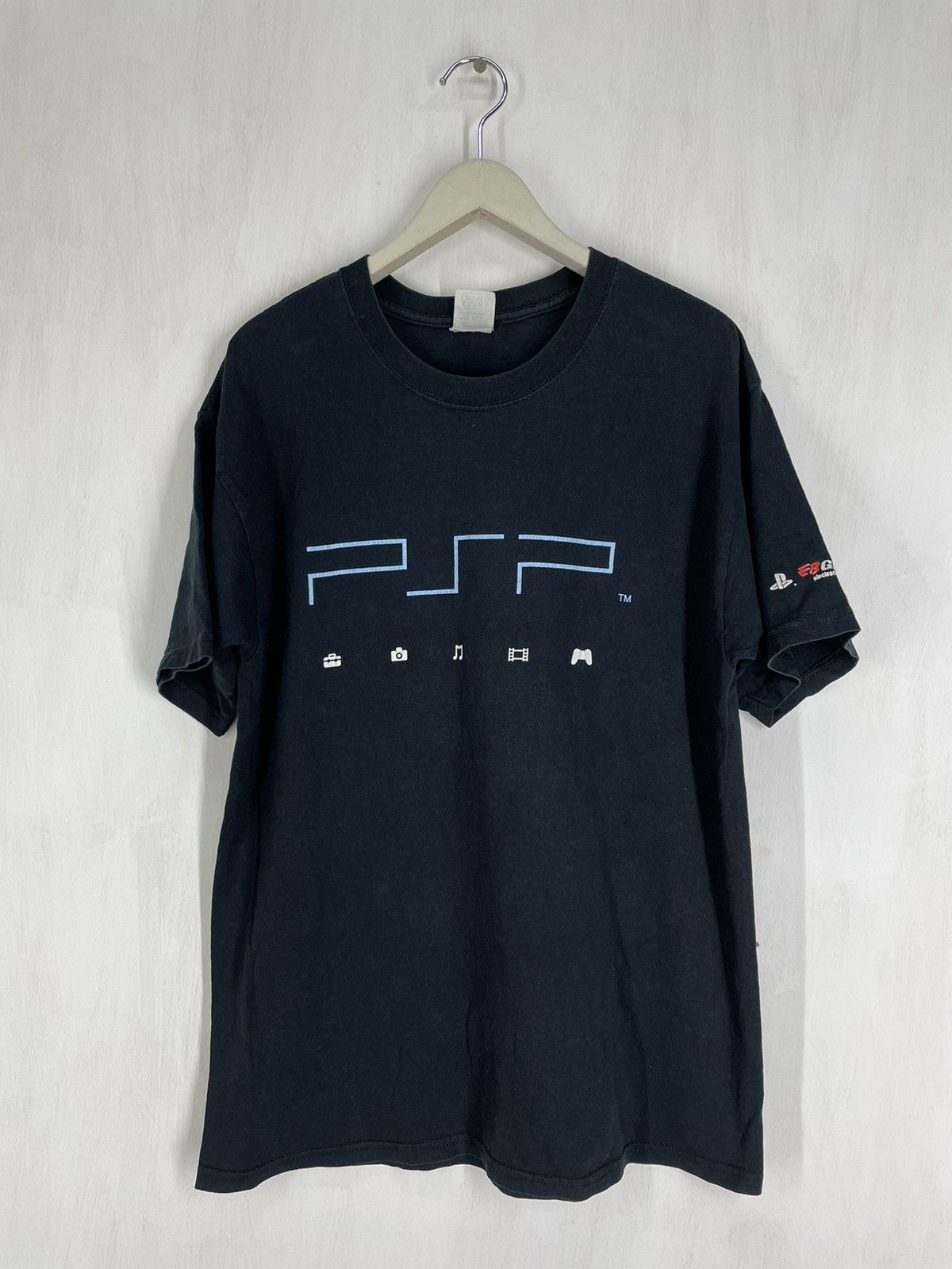Vintage Y2K PSP PlayStation promo t shirt