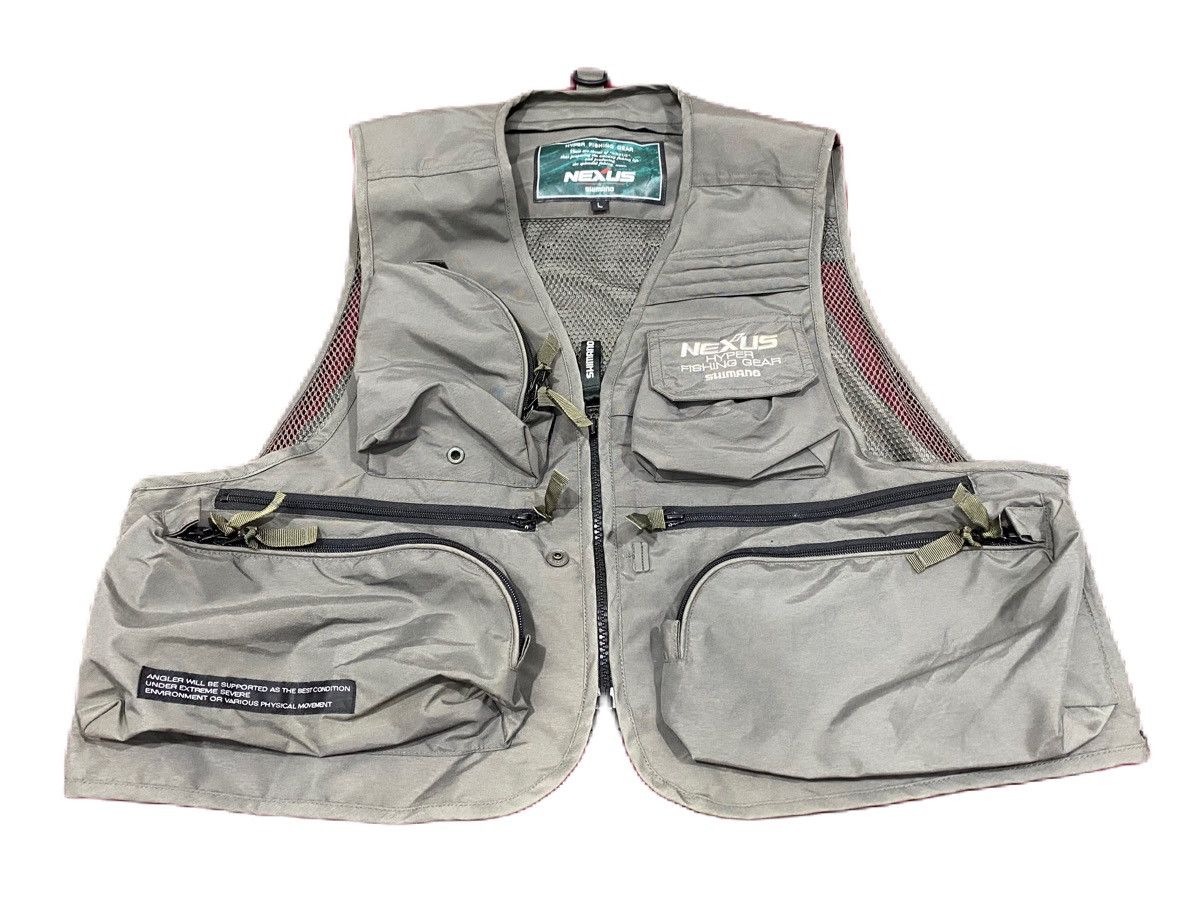 JAPAN BRAND SHIMANO NEXUS FISHING VEST MULTI POCKET