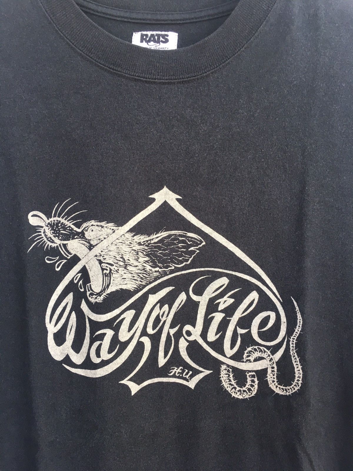 Japanese Brand Rats Way Of Life T Shirt Size US L / EU 52-54 / 3 - 3 Thumbnail