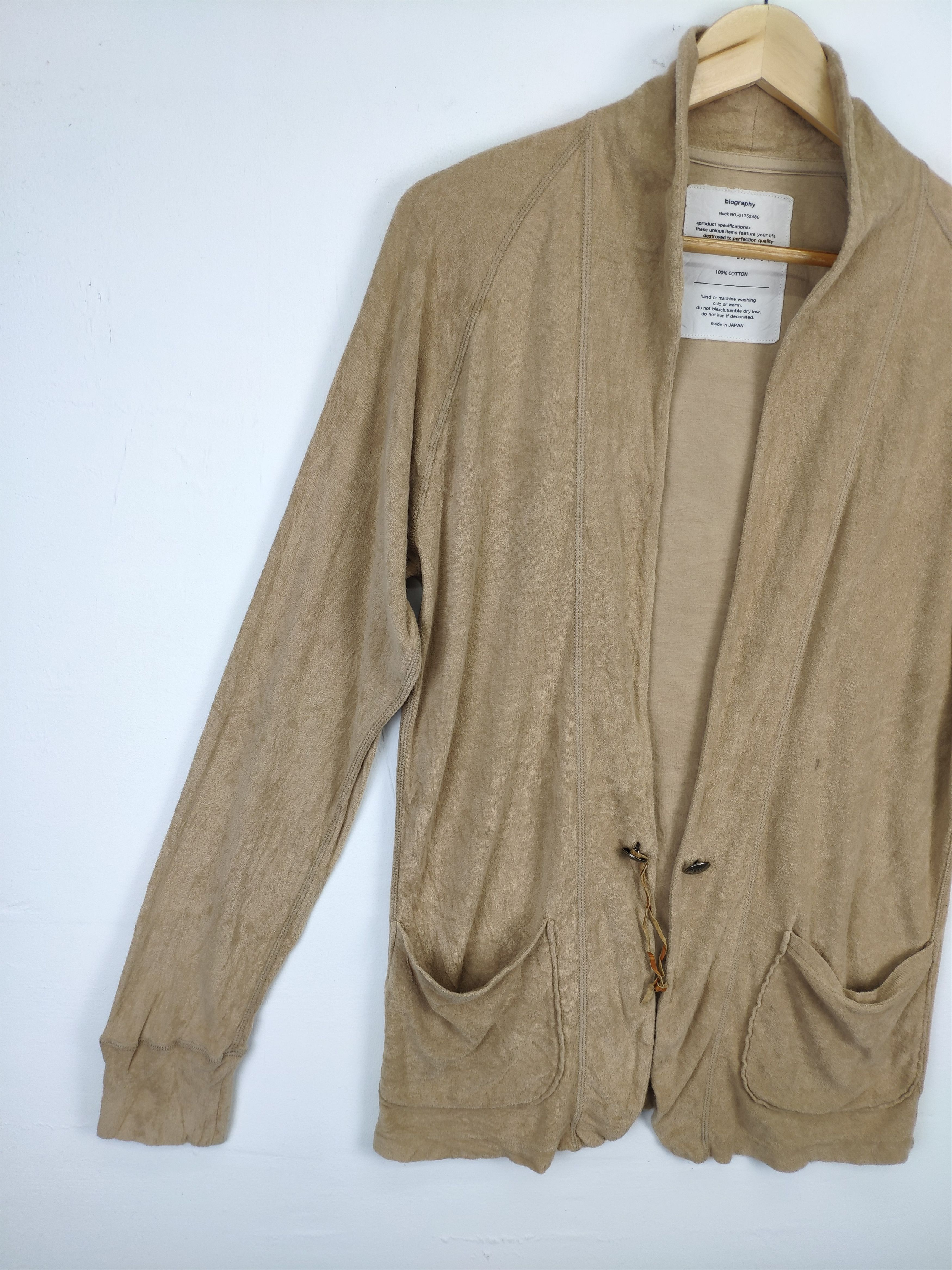 Japanese Brand Vintage Cardigan Biography Velvet Style Japanese Brand Size M / US 6-8 / IT 42-44 - 7 Thumbnail